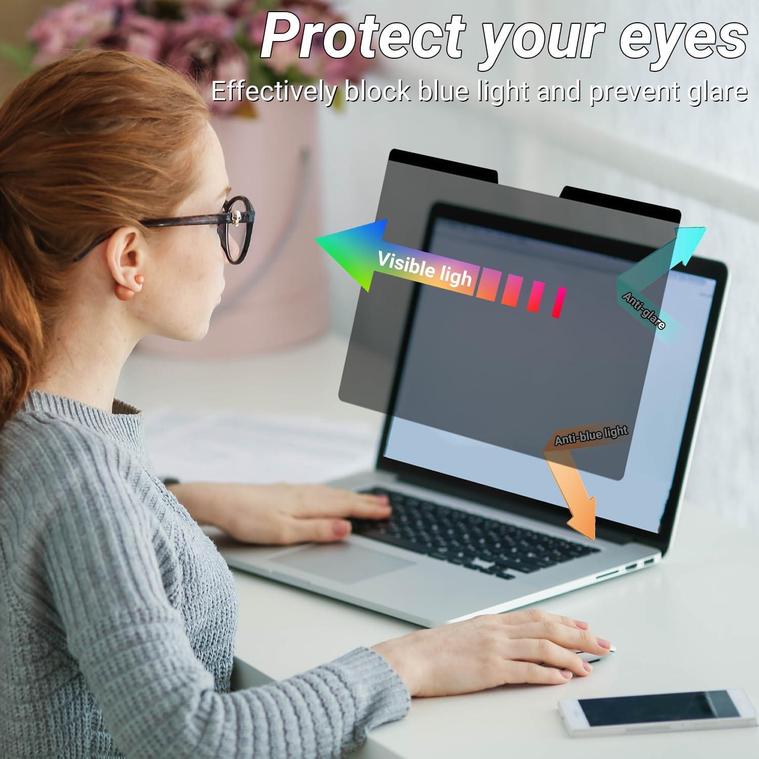 Protector de Pantalla Magnético MUBUY para MacBook Pro 13" 2016-2022