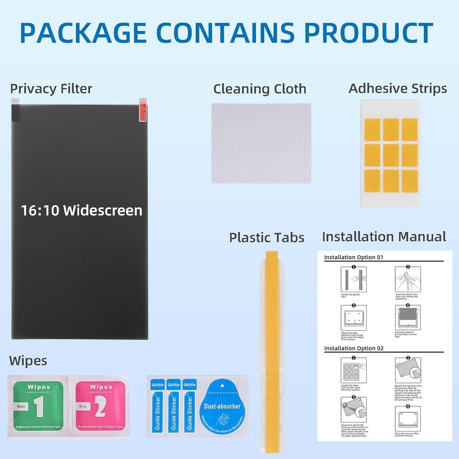 Filtro de Pantalla de Privacidad ROVIKE 14" Antirreflejo