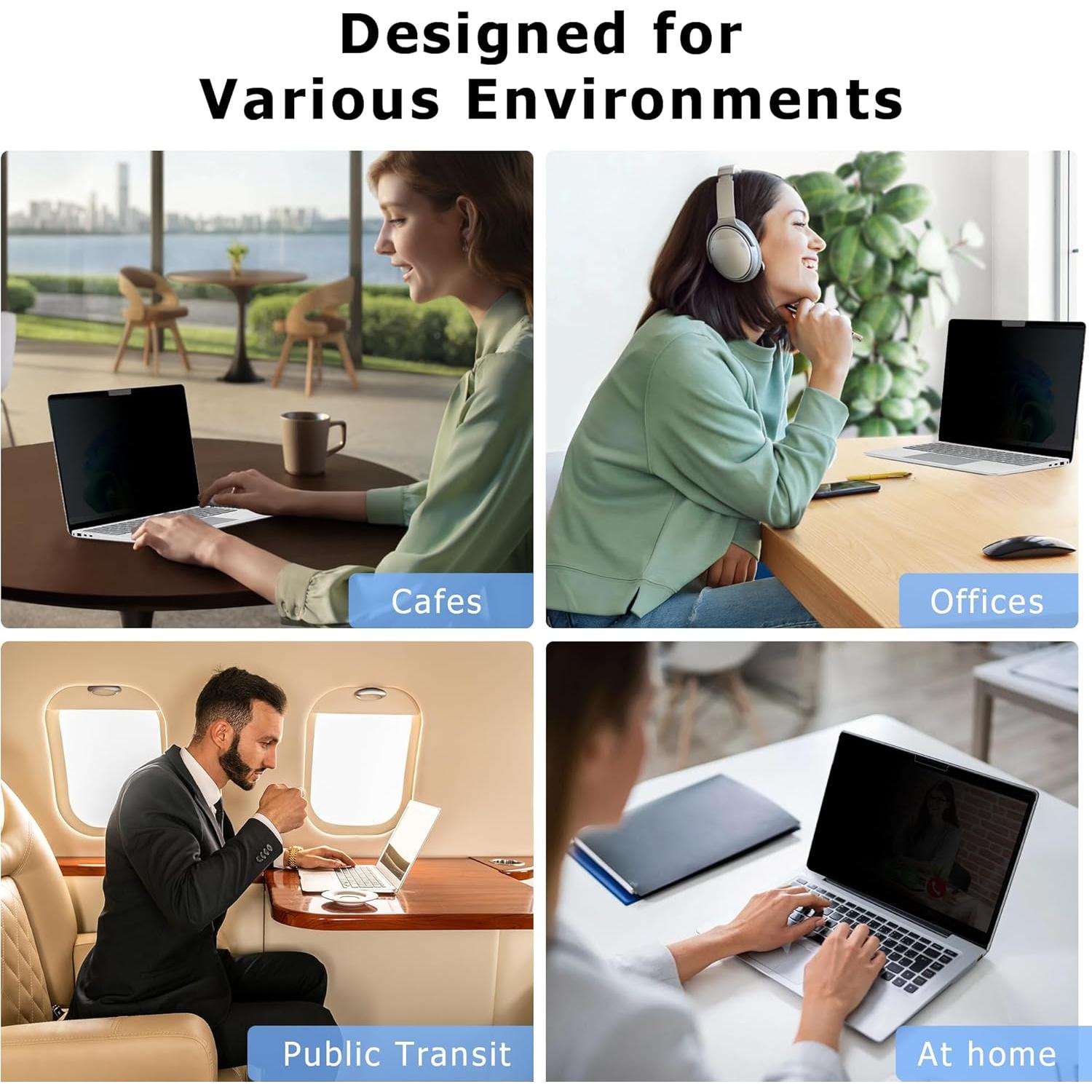 Protector de Pantalla de Privacidad Megoo para Laptop Surface 13"