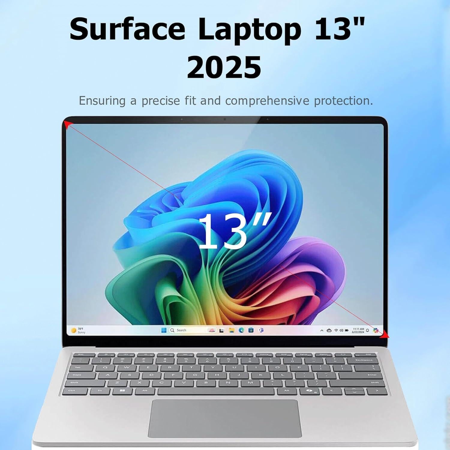 Protector de Pantalla de Privacidad Megoo para Laptop Surface 13"