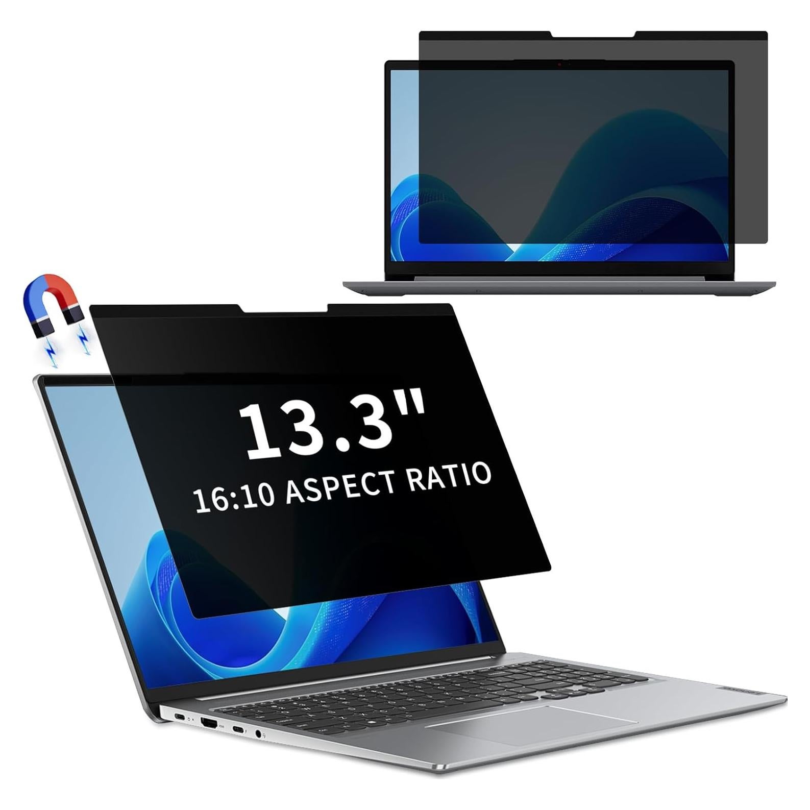 Filtro de Privacidad Magnético CeiLarv 13.3" Antiespía