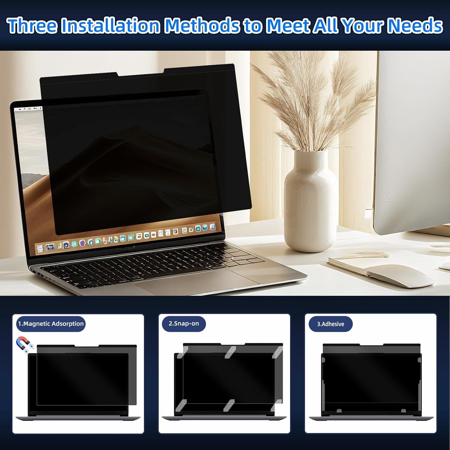 Filtro de Privacidad Magnético CeiLarv 13.3" Antiespía