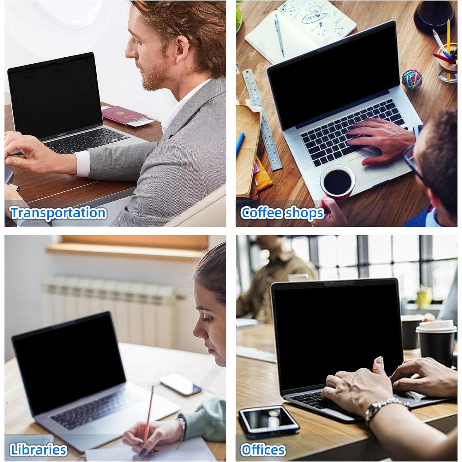 Filtro de Privacidad Magnético CeiLarv 13.3" Antiespía