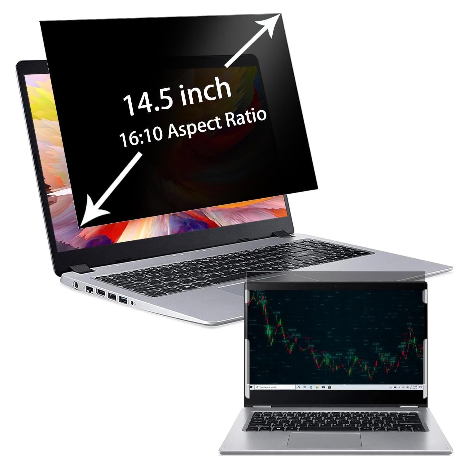 Filtro de Pantalla Privada MUBUY-GOL 14.5" Anti Luz Azul