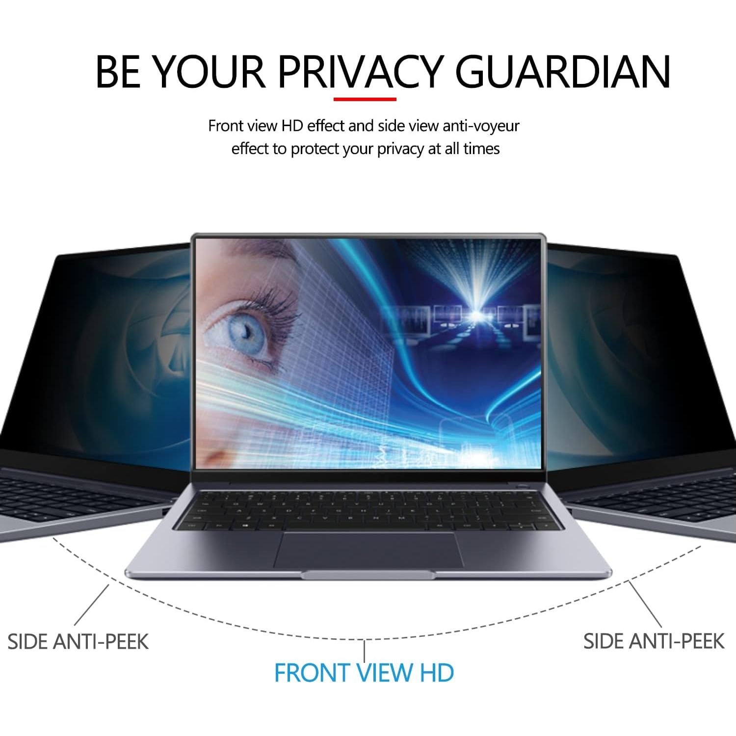 Filtro de Pantalla Privada MUBUY-GOL 14.5" Anti Luz Azul