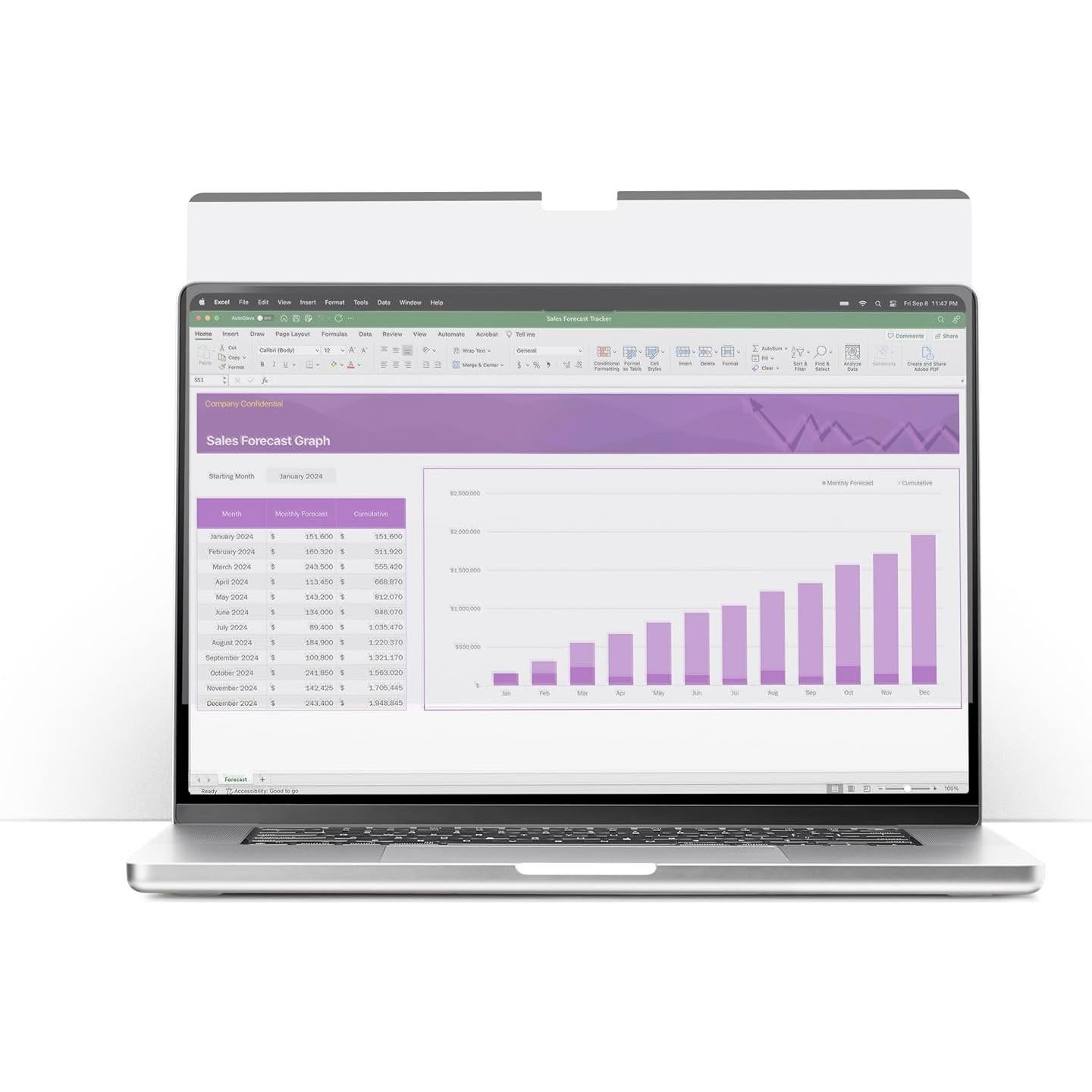 Filtro de Pantalla de Privacidad StarTech para MacBook Air 13" M2/M3