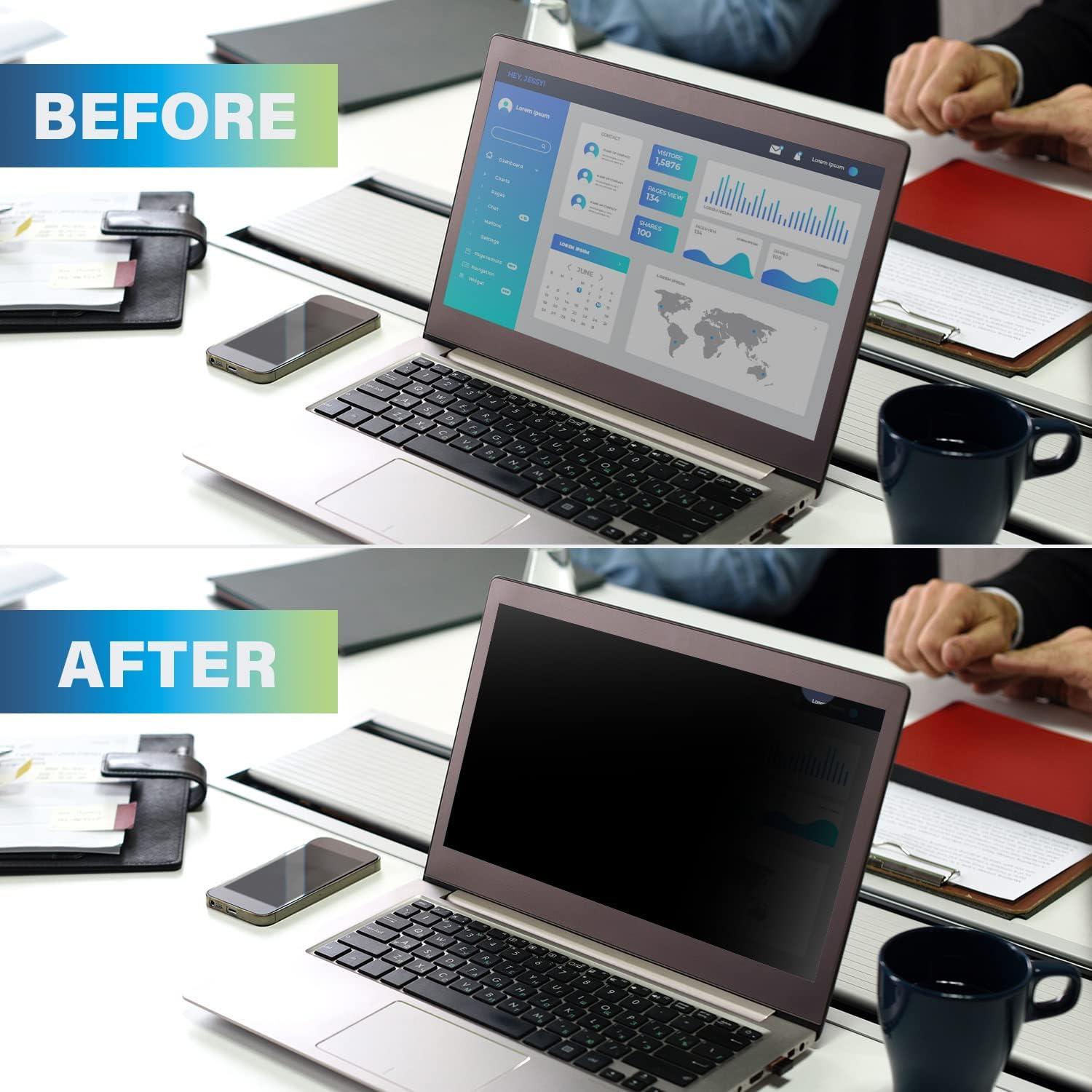 Filtro de Pantalla Privada SenseAGE 13.3" Antirreflejo y UV