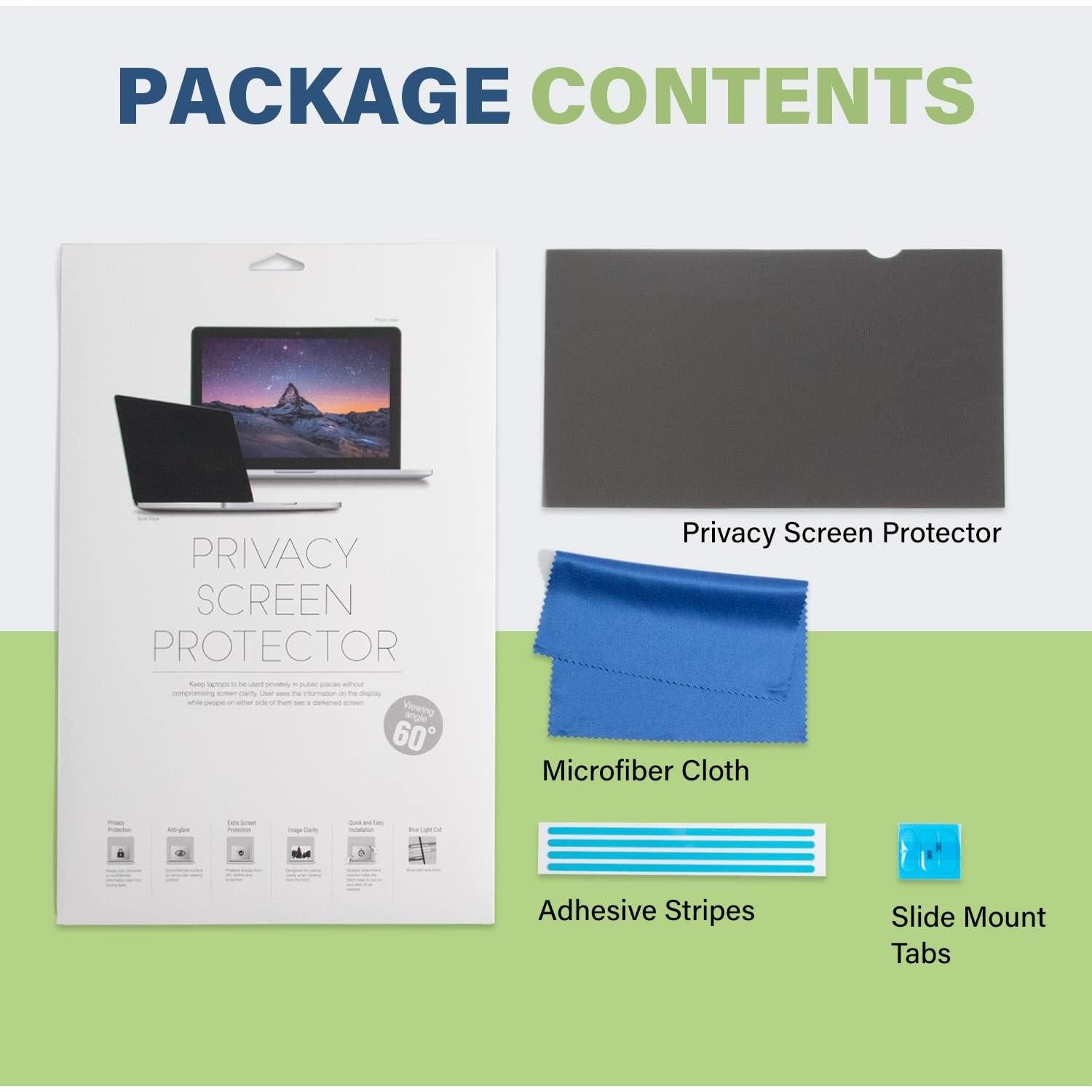 Filtro de Pantalla Privada SenseAGE 13.3" Antirreflejo y UV
