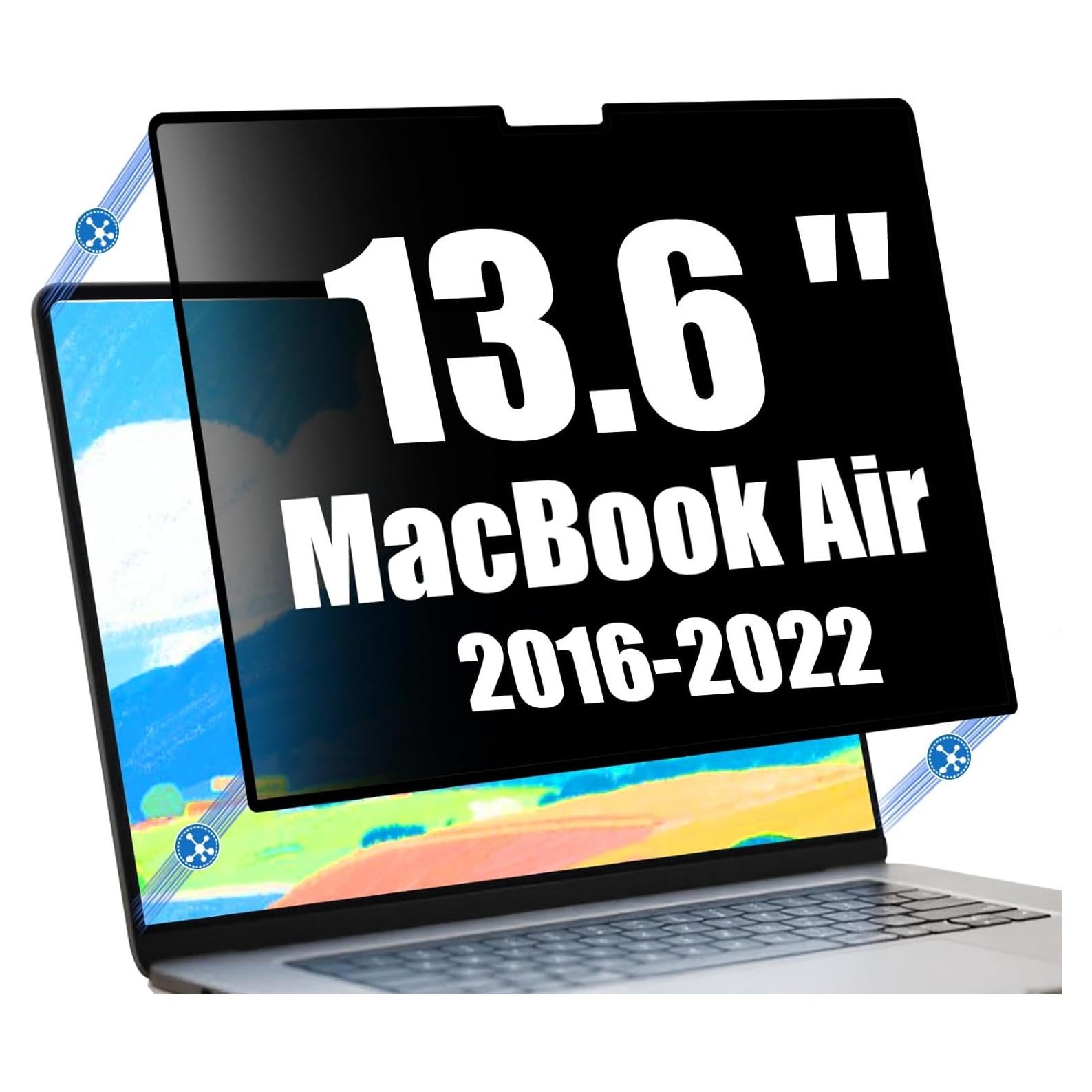 Protector de Pantalla Privado Ceydebne para MacBook Air 13.6" 2022-2025