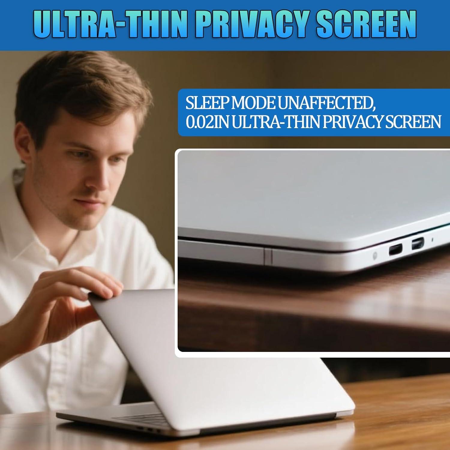 Protector de Pantalla Privado Ceydebne para MacBook Air 13.6" 2022-2025