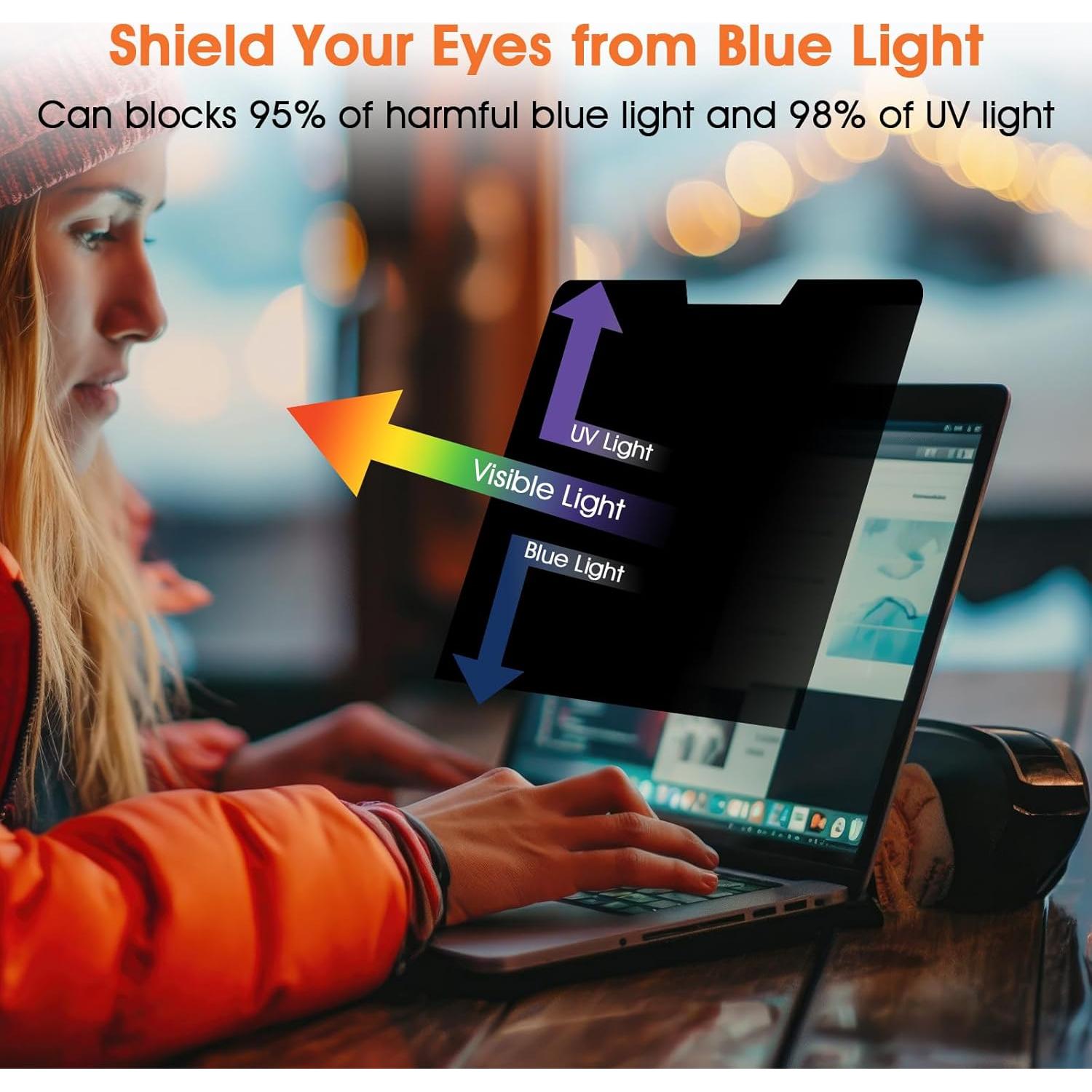 Pantalla de Privacidad Magnética 15.6" BSPROTE Antirreflejo