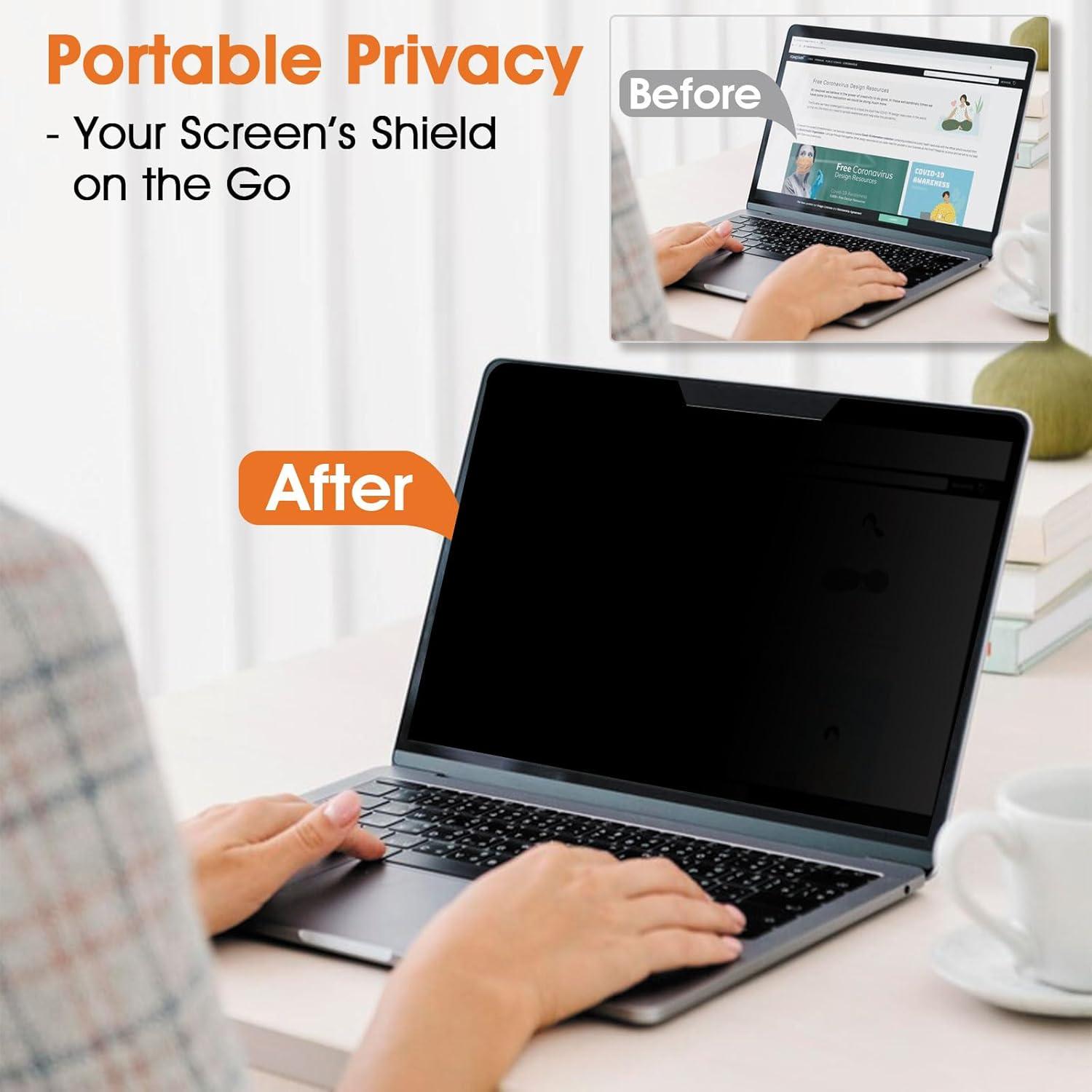 Pantalla de Privacidad Magnética 15.6" BSPROTE Antirreflejo