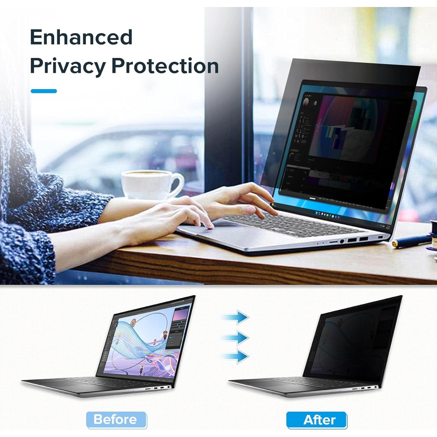 Filtro de Pantalla de Privacidad MOBDIK 17.3" Antirreflejo