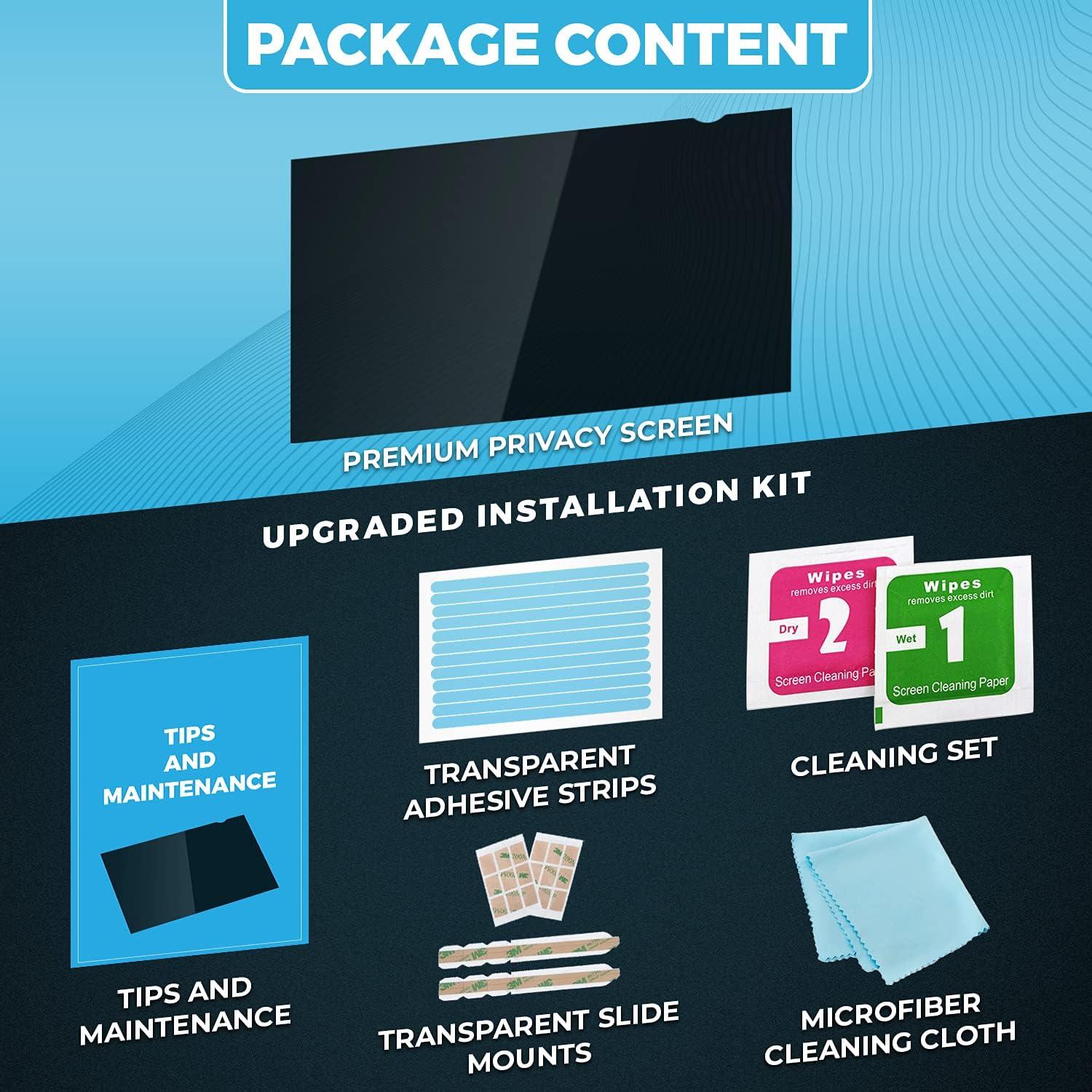 Filtro de Pantalla Privada 12.5" EZ-Pro - Protección UV y Luz Azul