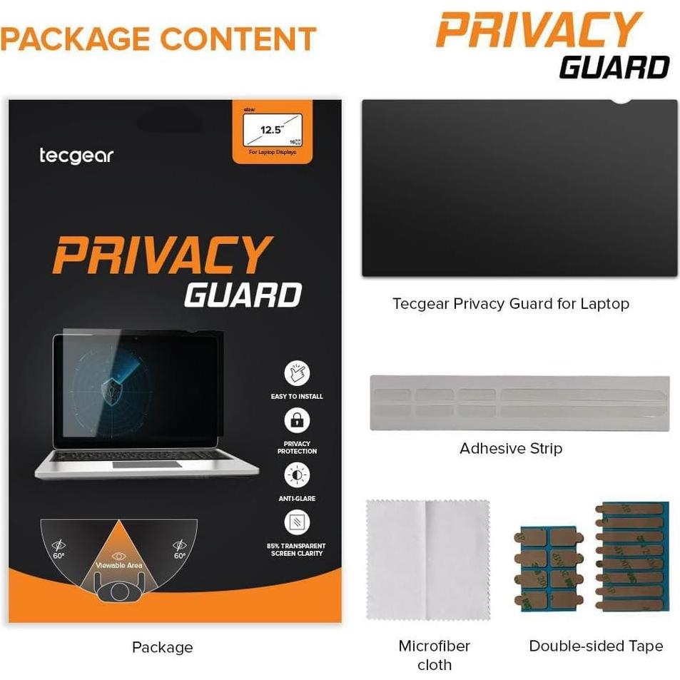 Filtro de Pantalla de Privacidad Tecgear 16" Antirreflejo