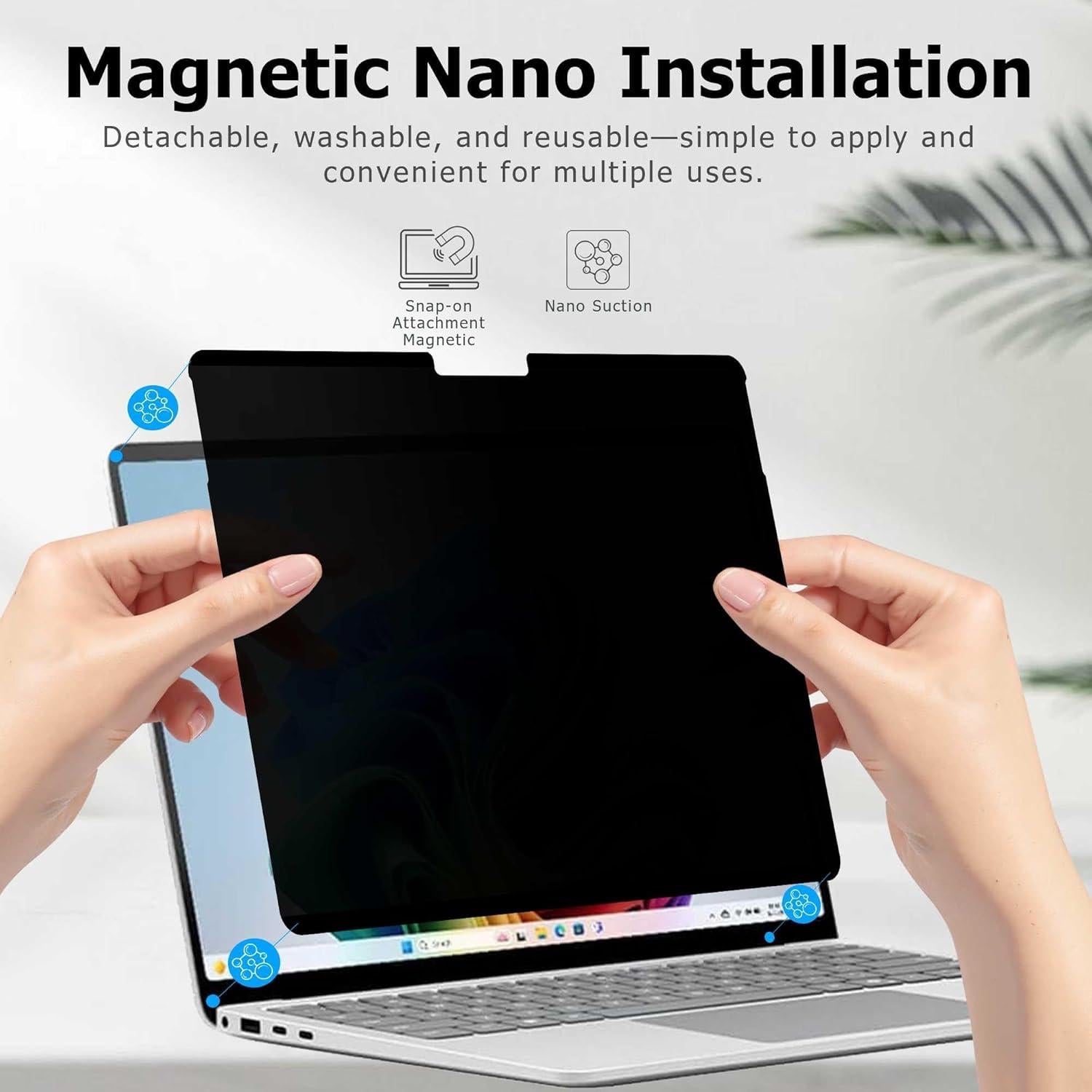 Protector de Pantalla de Privacidad Magnético Adeway 13" 2025