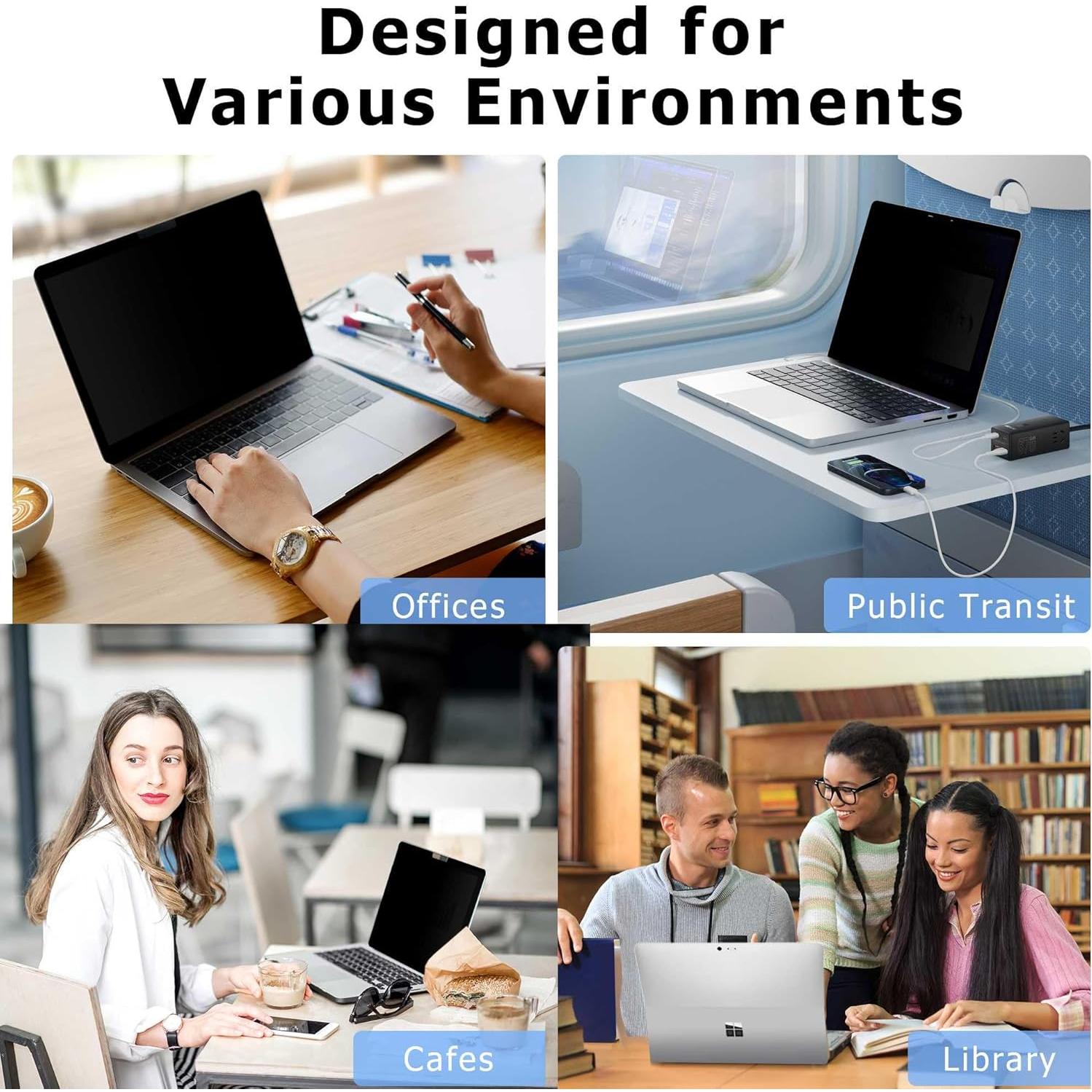 Protector de Pantalla de Privacidad Magnético Adeway 13" 2025