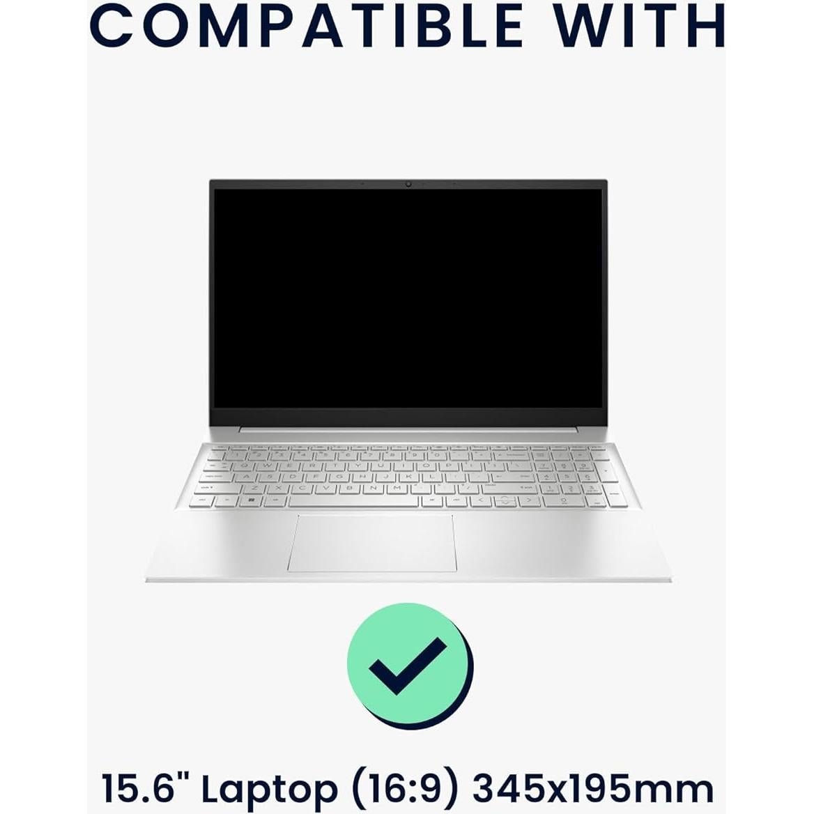 kwmobile Pantalla de Privacidad para Laptop 15.6" Antirreflejo