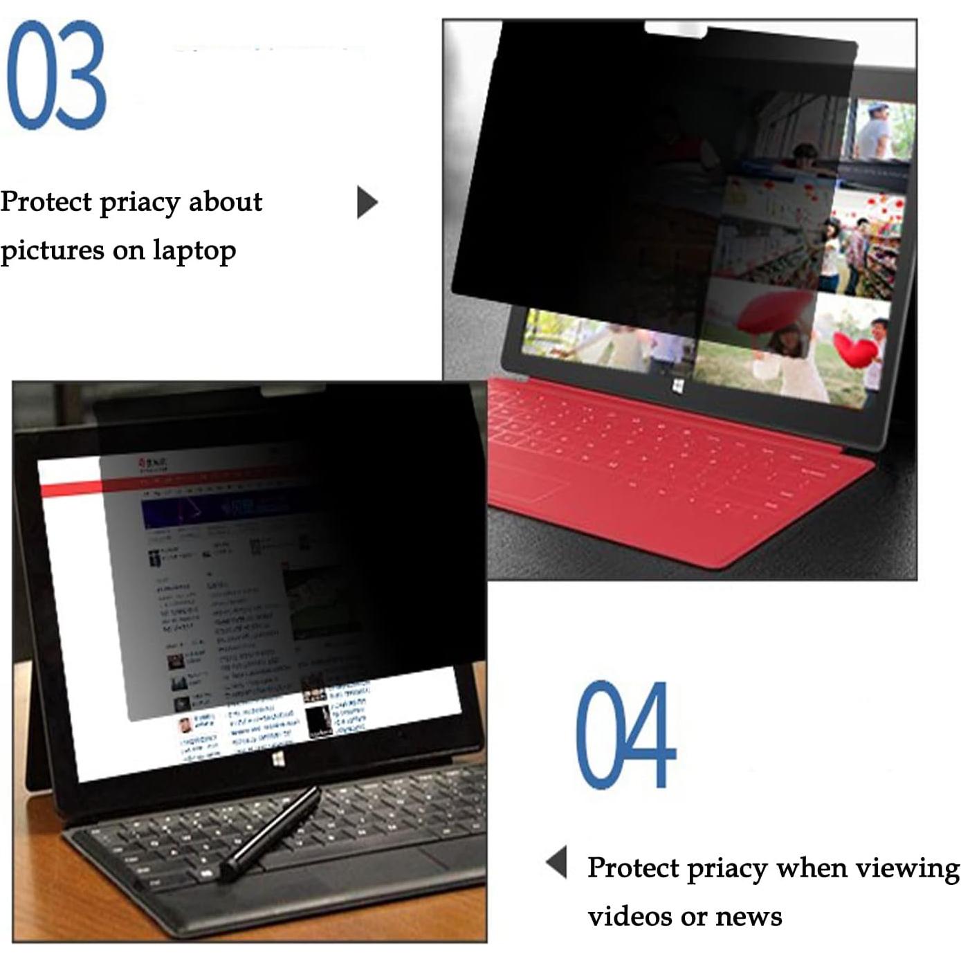 Protector de Pantalla Antispy FYDIKHN para Dell ALIENWARE m15 R7 15.6"