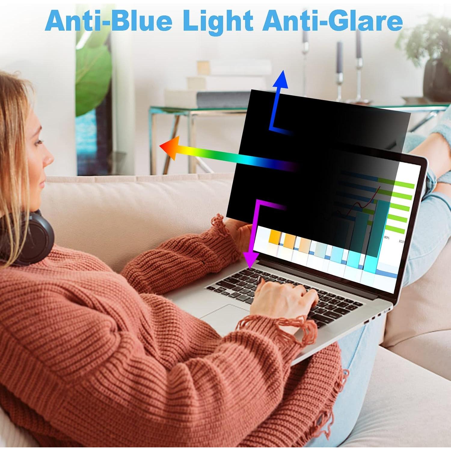 Protector de Pantalla Privado 15.6" LILIONGTH Anti-Luz Azul