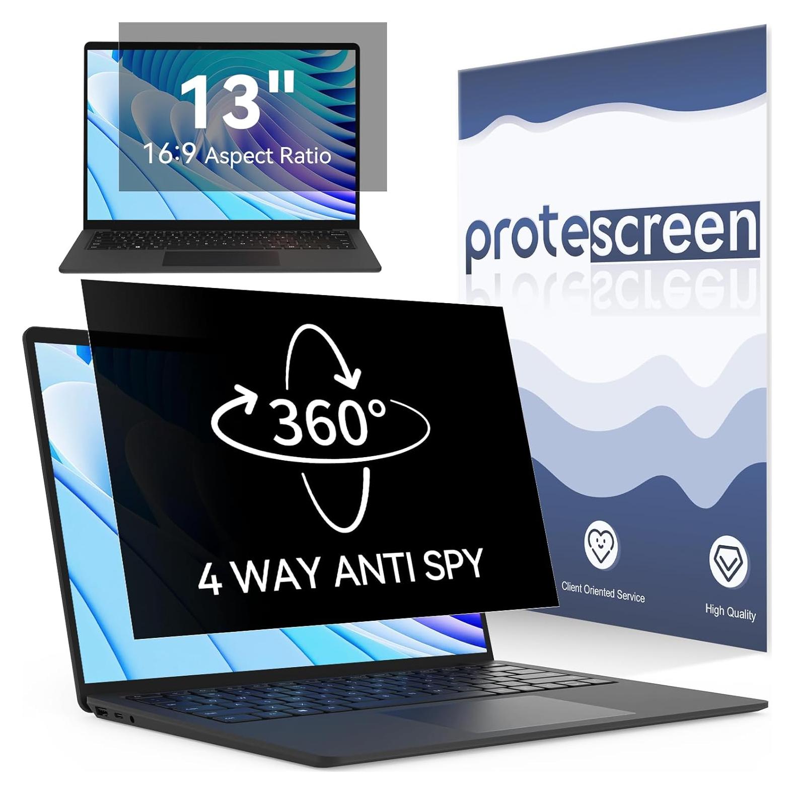 Filtro de Privacidad 13.3" Protescreen Antirreflejo 4 Vías