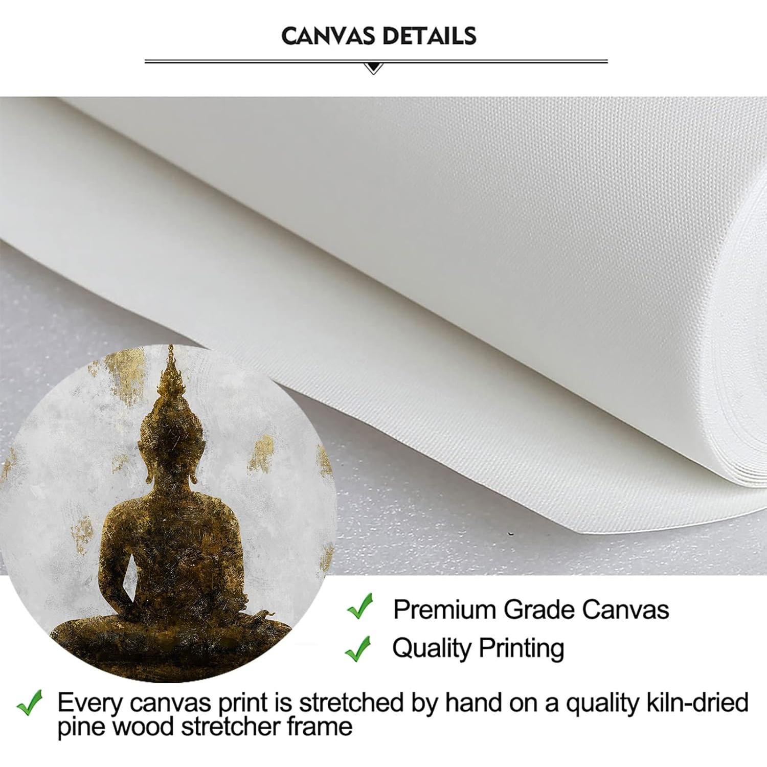 Juego de 3 Piezas Arte Zen iKNOW FOTO Lienzo 30x30 cm