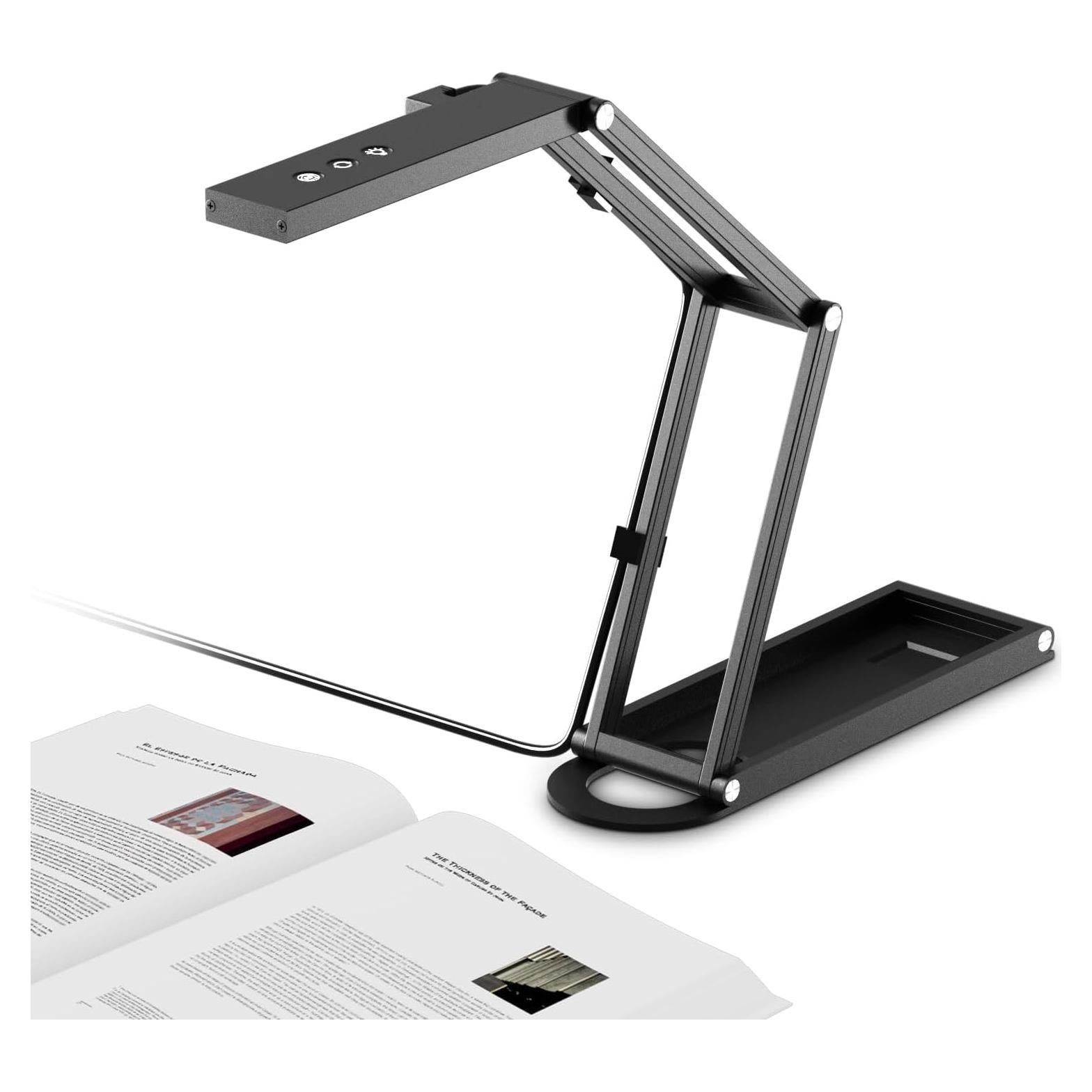 Cámara de Documentos 4K NetumScan A3 con Micrófono y LED