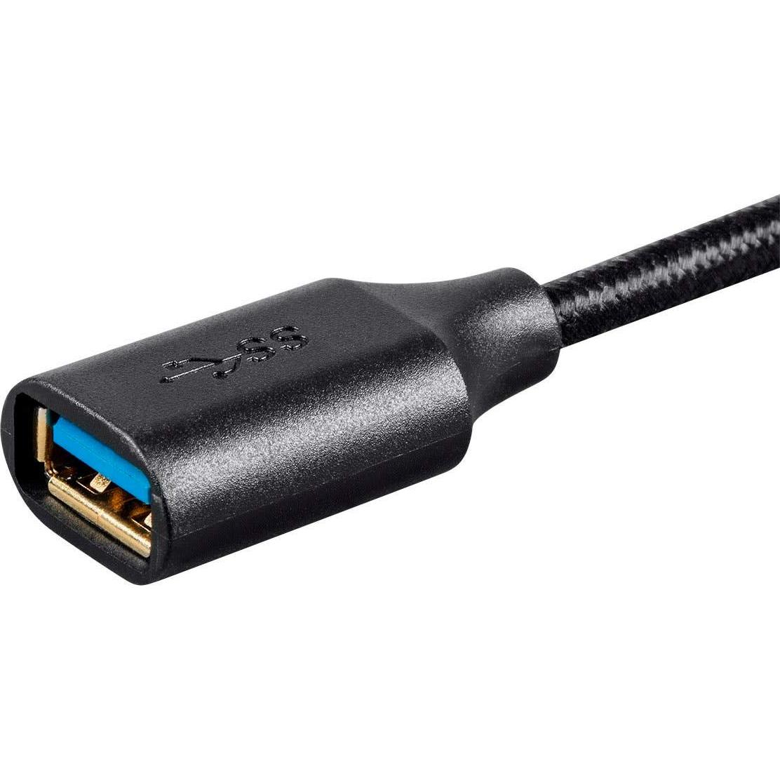 Cable de Extensión USB 3.0 Monoprice 3.05m Nylon Trenzado