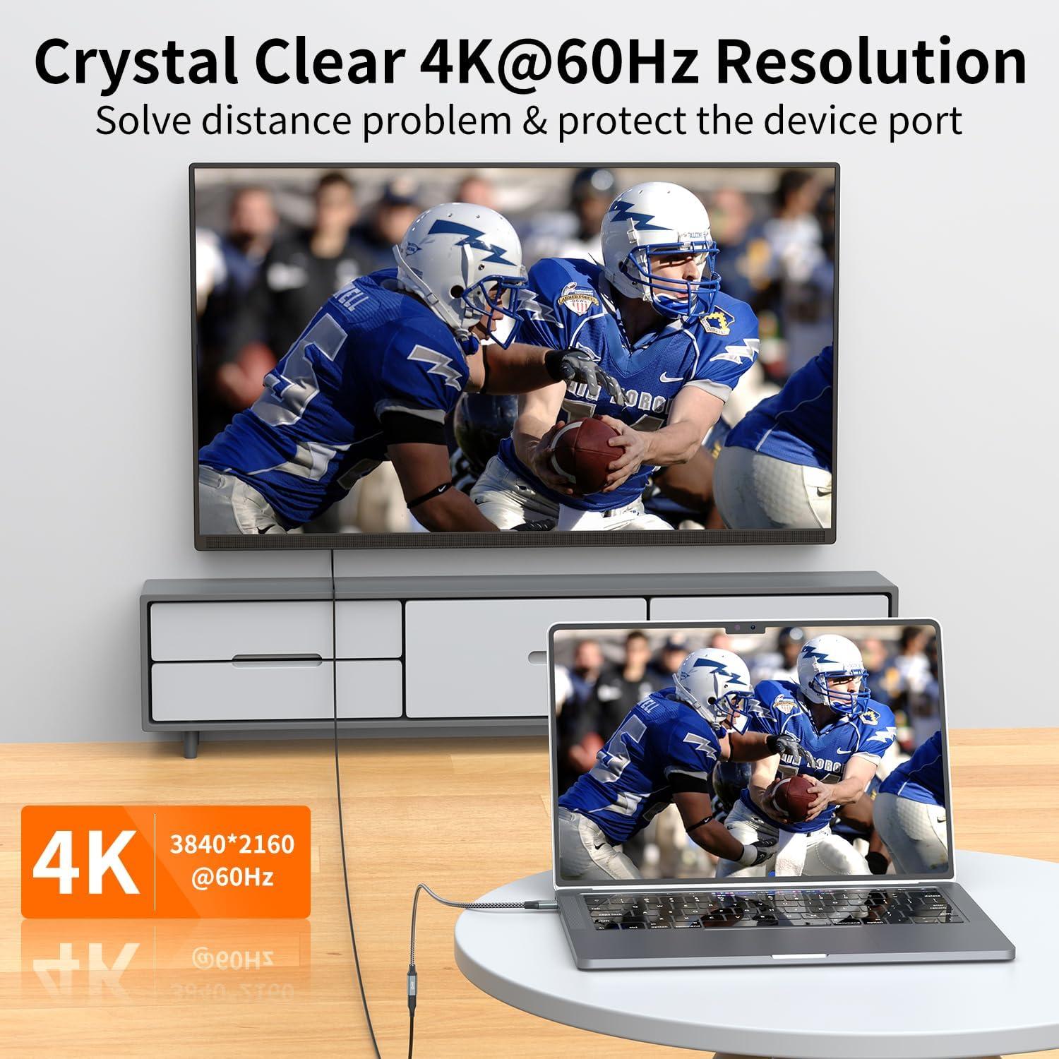 Cable Extensión USB C JXMOX 1m 10Gbps 100W Carga Rápida