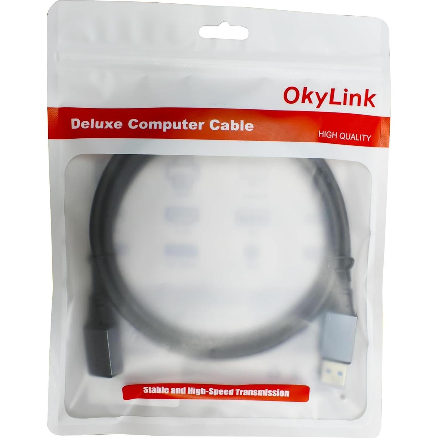 Cable USB 3.0 OkyLink 1.5M A Macho a A Hembra 5Gbps