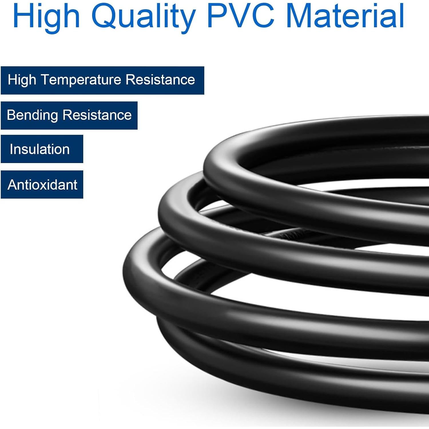 Cable Pigtail USB Femenino 1M EAHOSUCC 22AWG 3A Negro