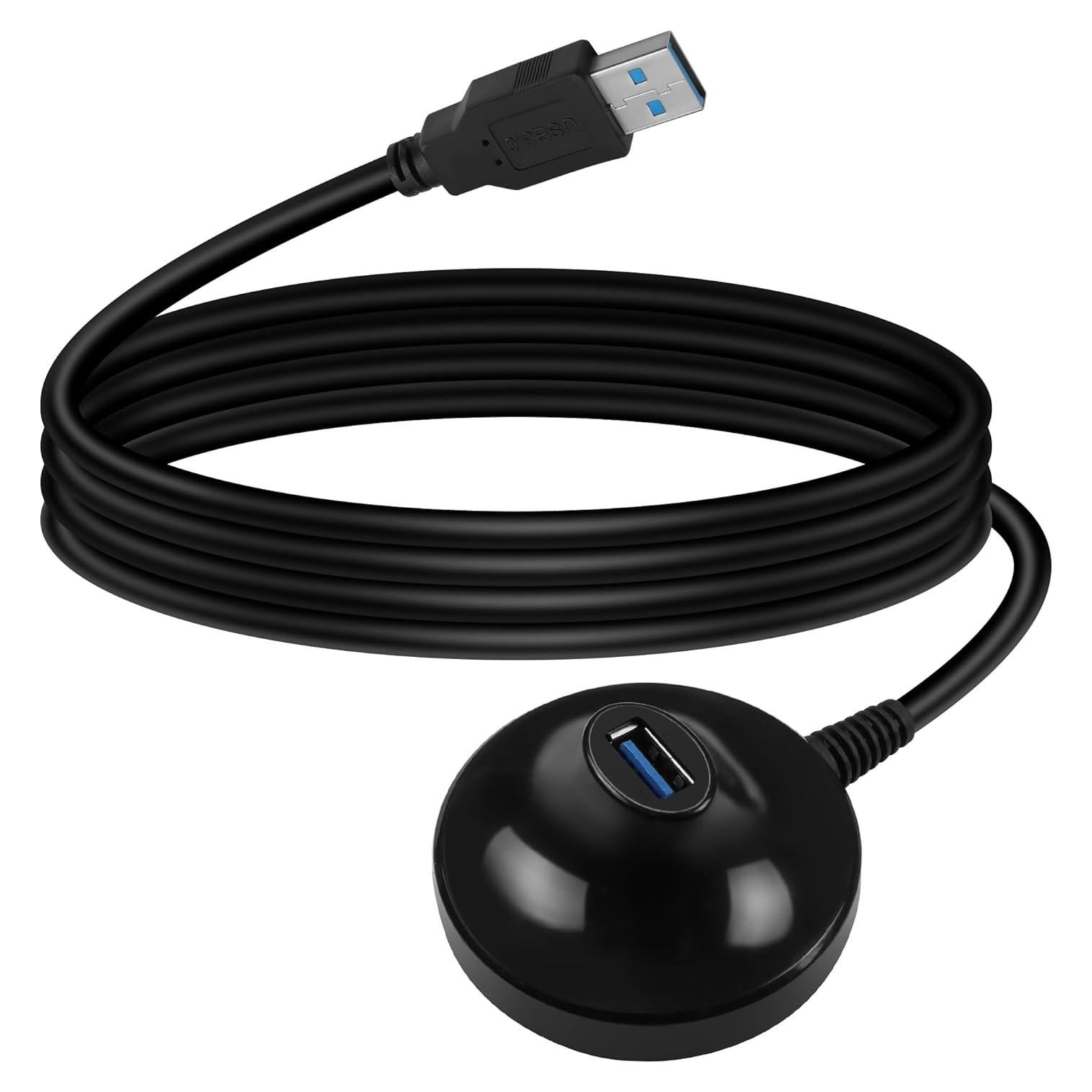 Cable de Extensión USB 3.0 HATMINI 1.5M Tipo-A Macho a Hembra