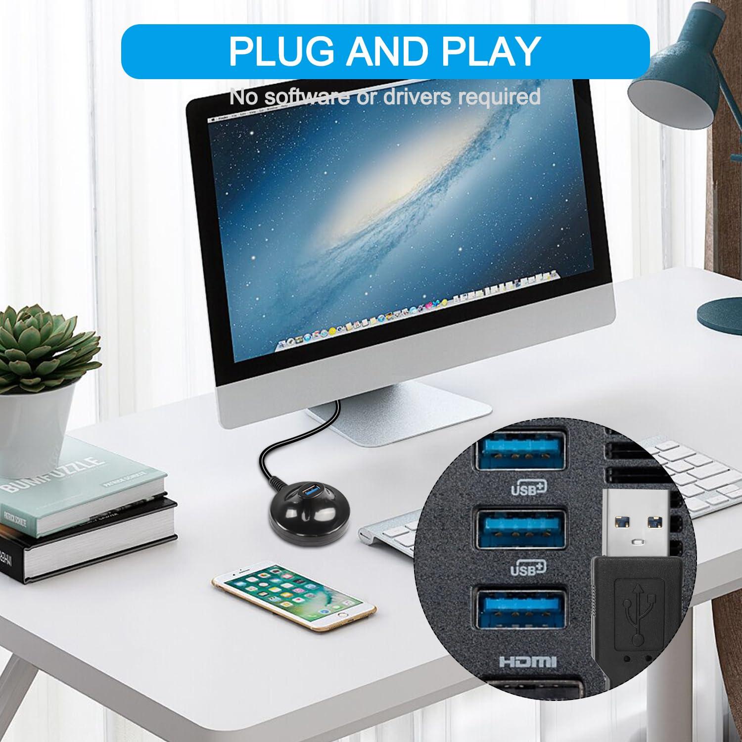 Cable de Extensión USB 3.0 HATMINI 1.5M Tipo-A Macho a Hembra