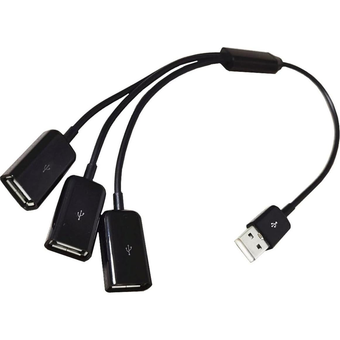 Cable Divisor Y USB 2.0 Shen Zhen 1 Macho a 3 Hembras