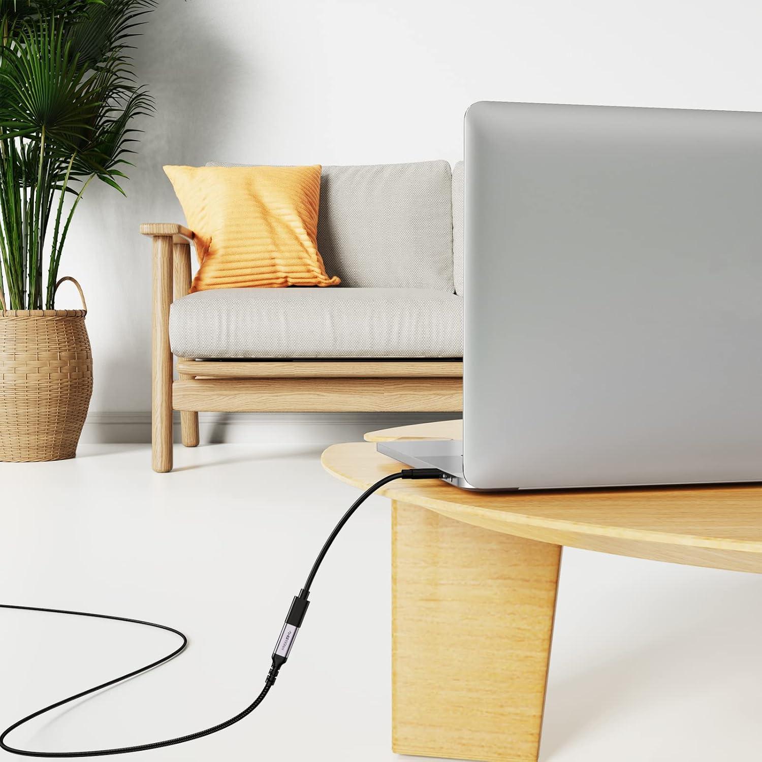 Cable de Extensión USB C 6m DteeDck 100W 4K 5 Gbps