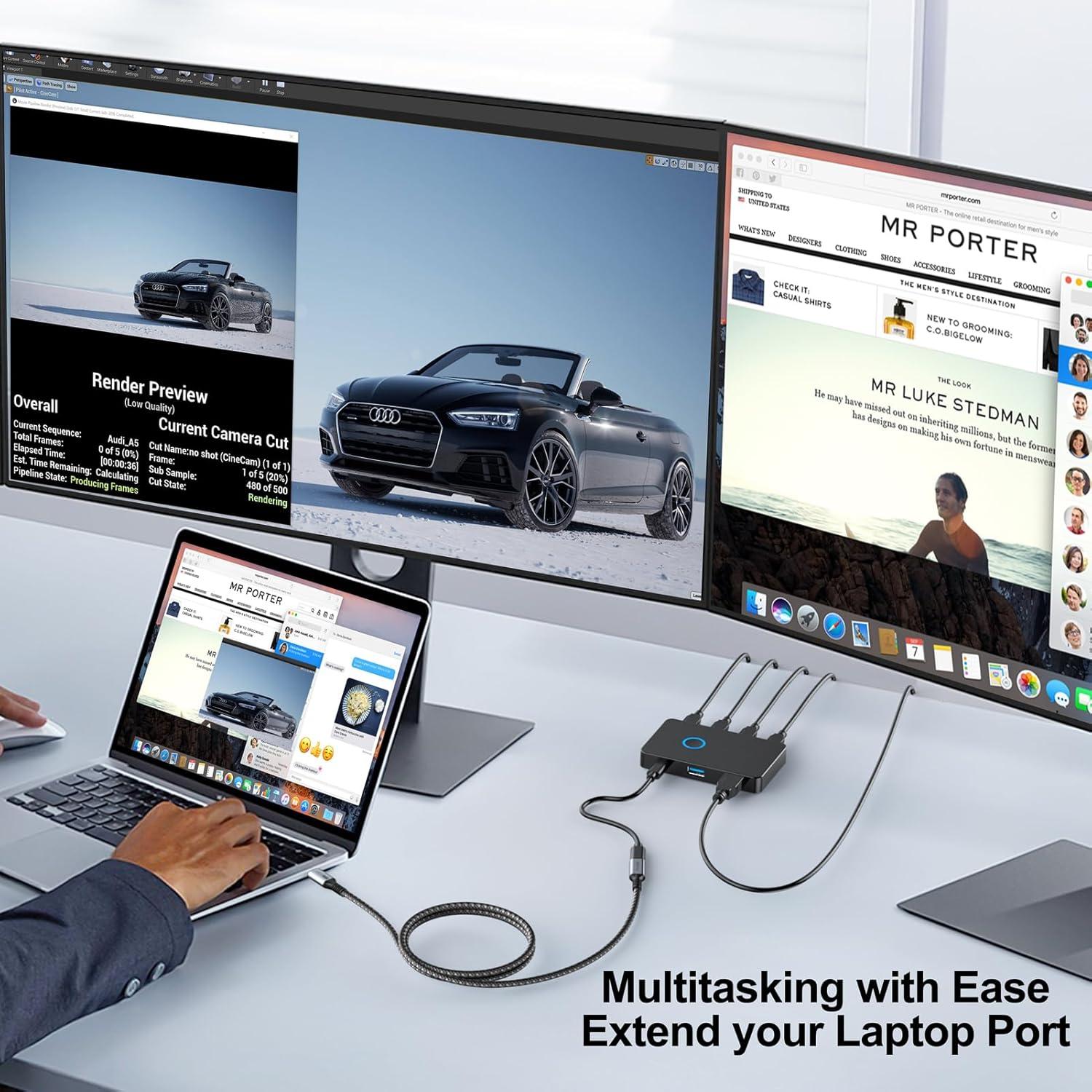 Cable Extensión USB C 1.83m URELEGAN 100W 10Gbps 4K