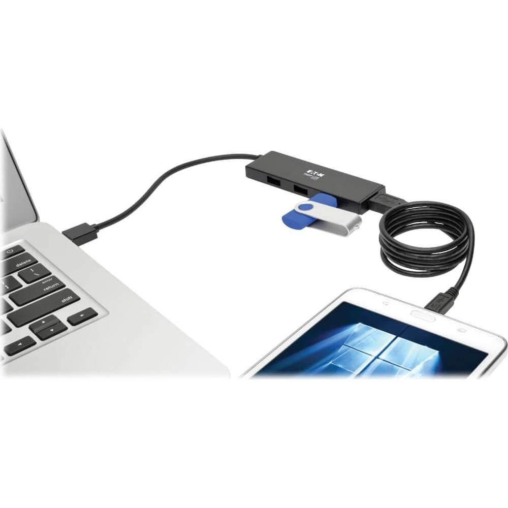 Hub Portátil USB 3.0 Tripp Lite U360-004-SLIM 4 Puertos