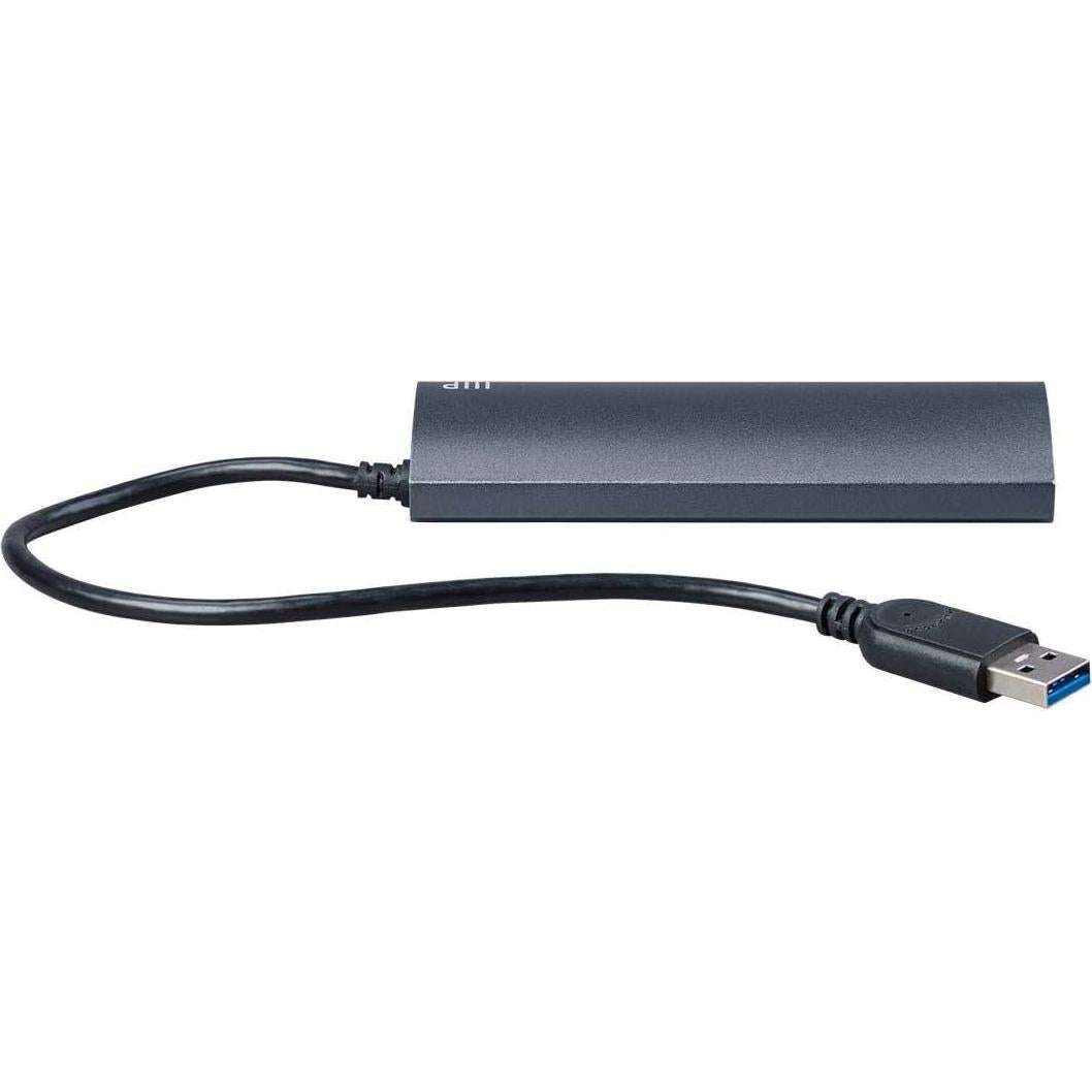 Hub USB 3.0 Monoprice 4 Puertos Aluminio Plug and Play