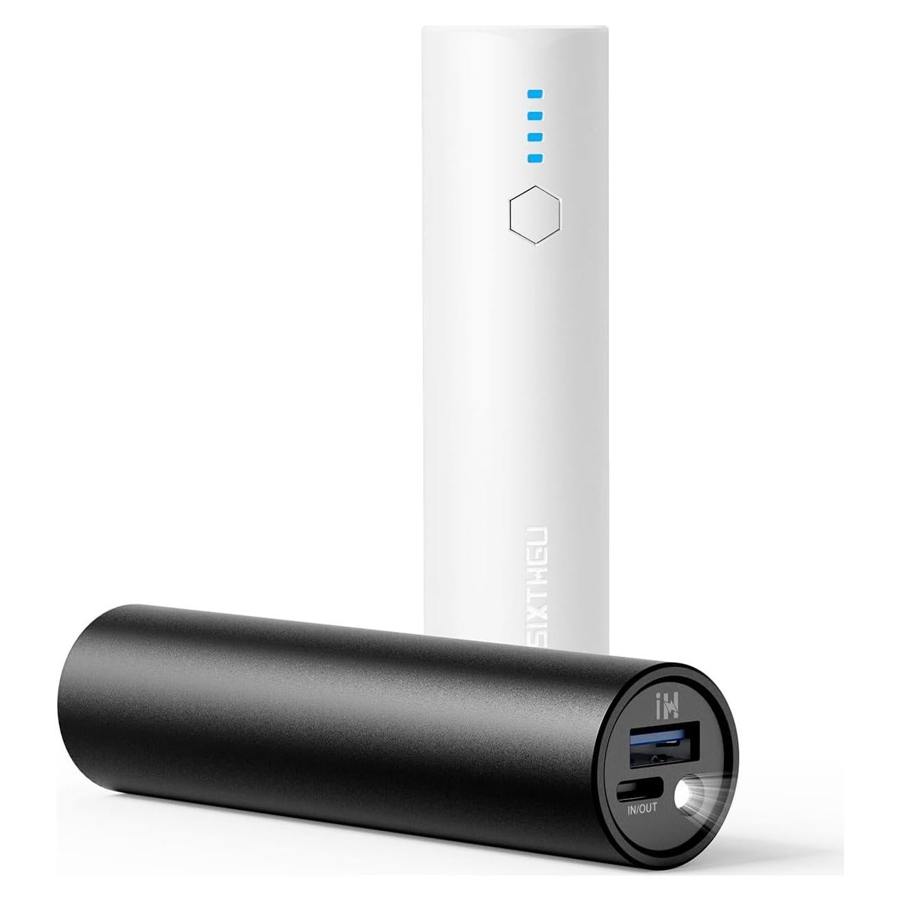 Cargador Portátil 5000mAh USB-C Doble Puerto - S03
