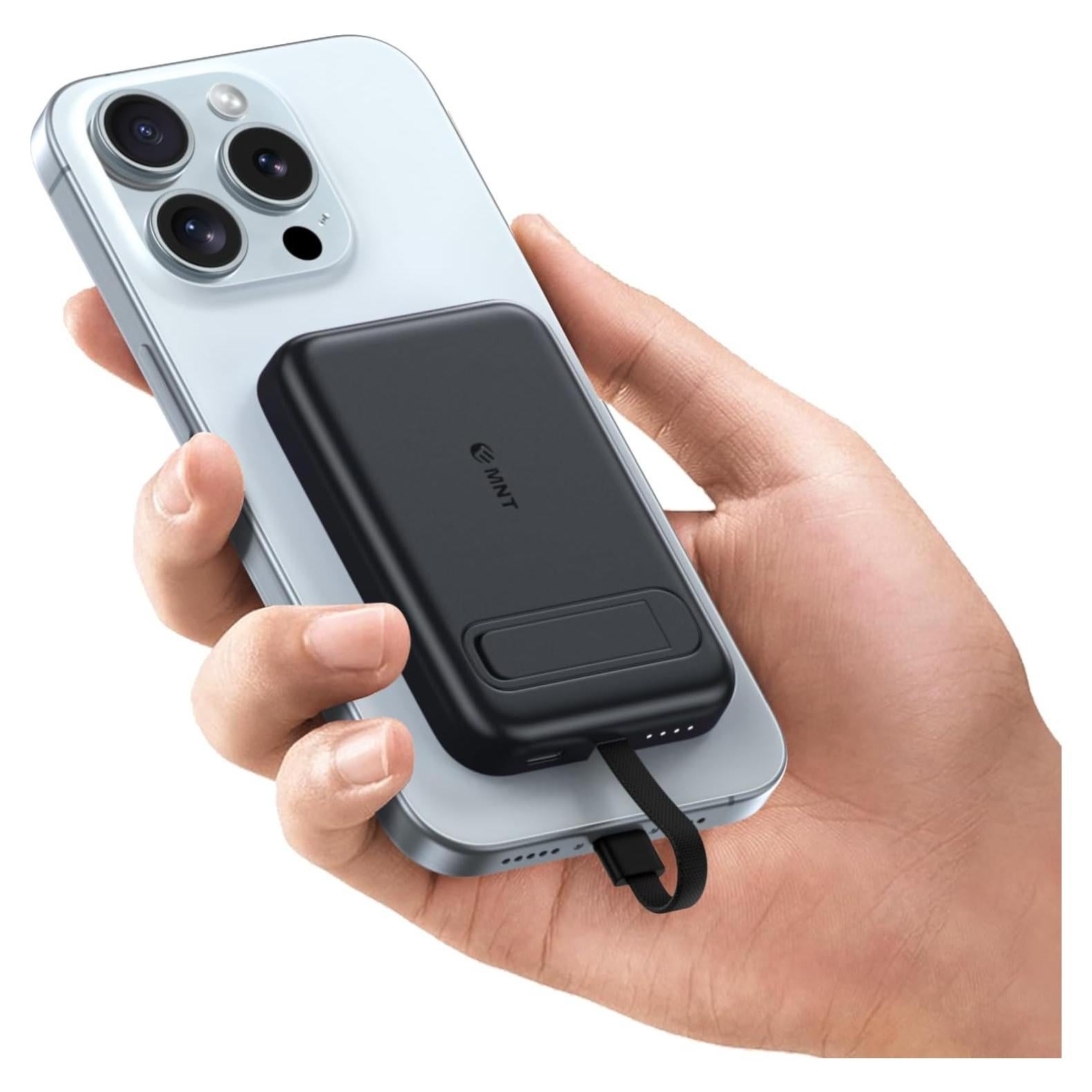 Cargador Portátil 5200mAh Shenzhen Jiezhihe con Cable Integrado