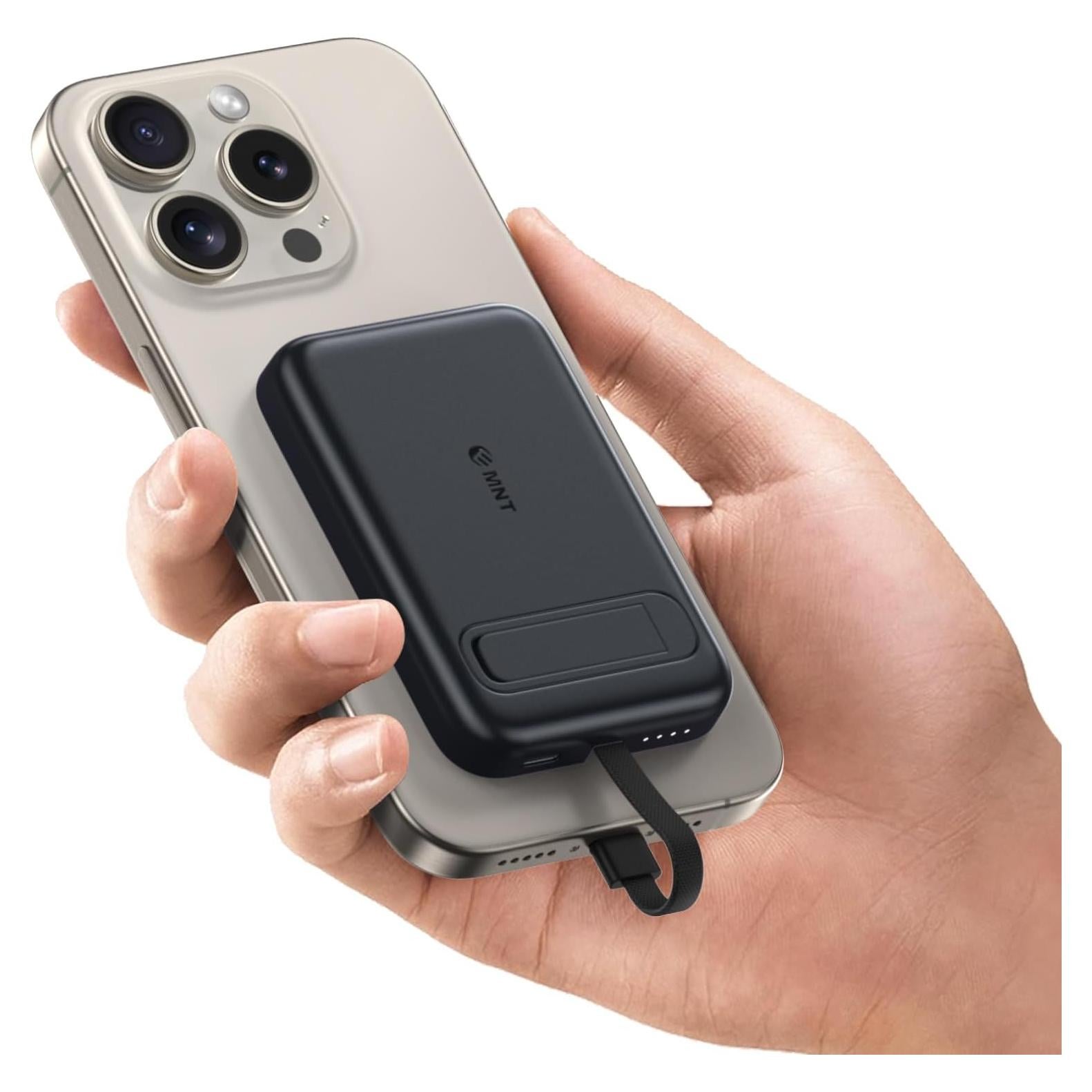 Cargador Portátil 5200mAh USB-C Integrado Shenzhen Jiezhihe