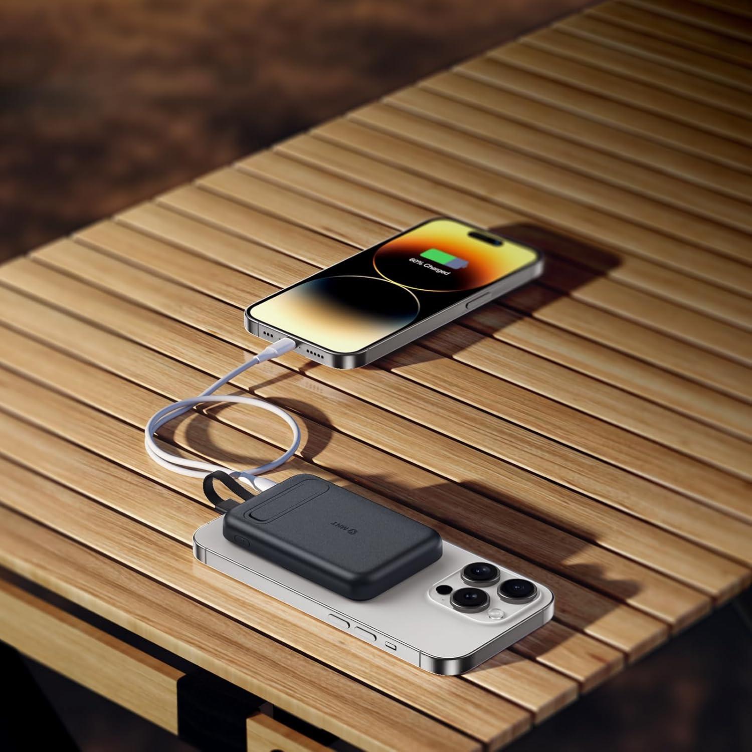 Cargador Portátil 5200mAh USB-C Integrado Shenzhen Jiezhihe