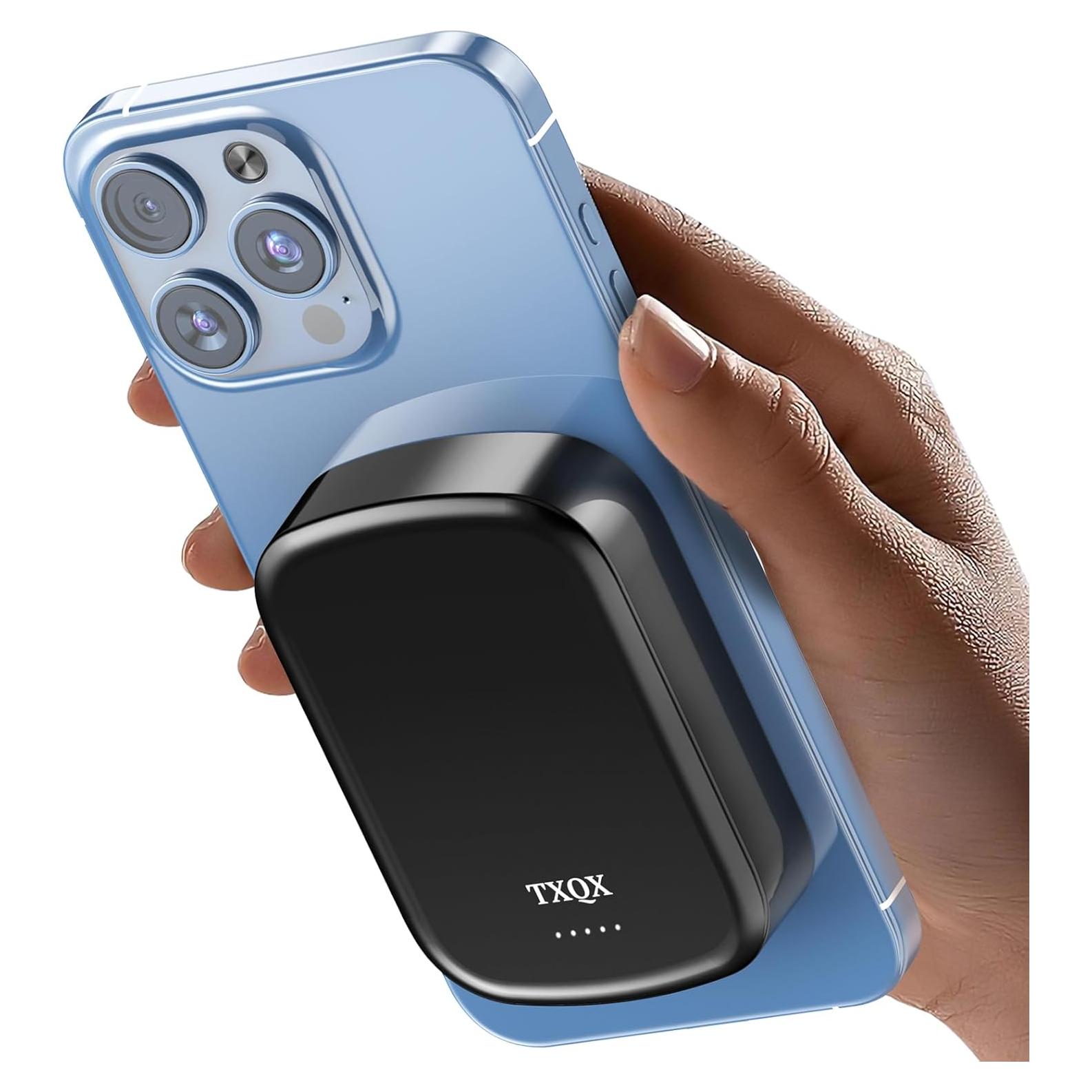 Cargador Portátil Inalámbrico TXQX 8000mAh Mag-Safe 20W