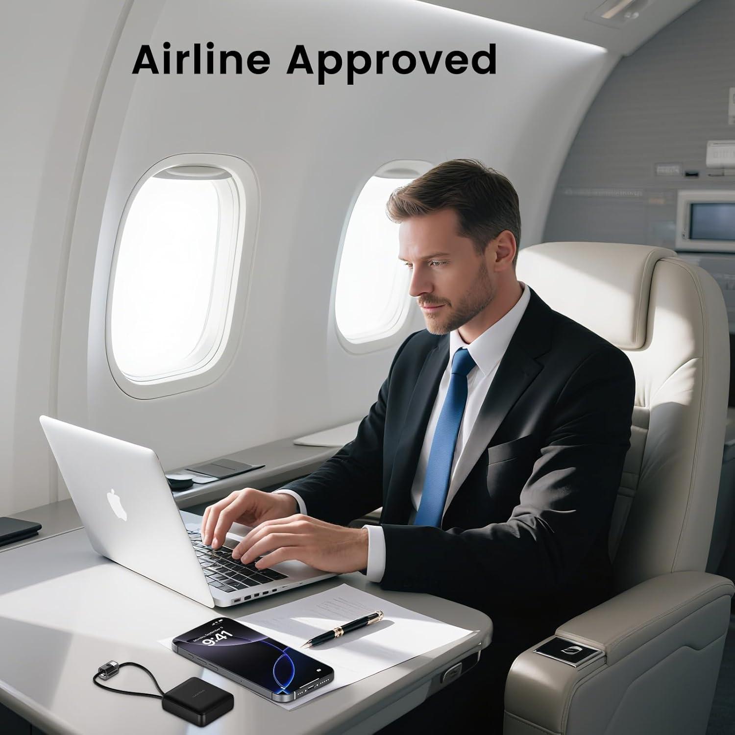 Cargador Portátil LUCKYDUO 10000mAh Carga Rápida 22.5W