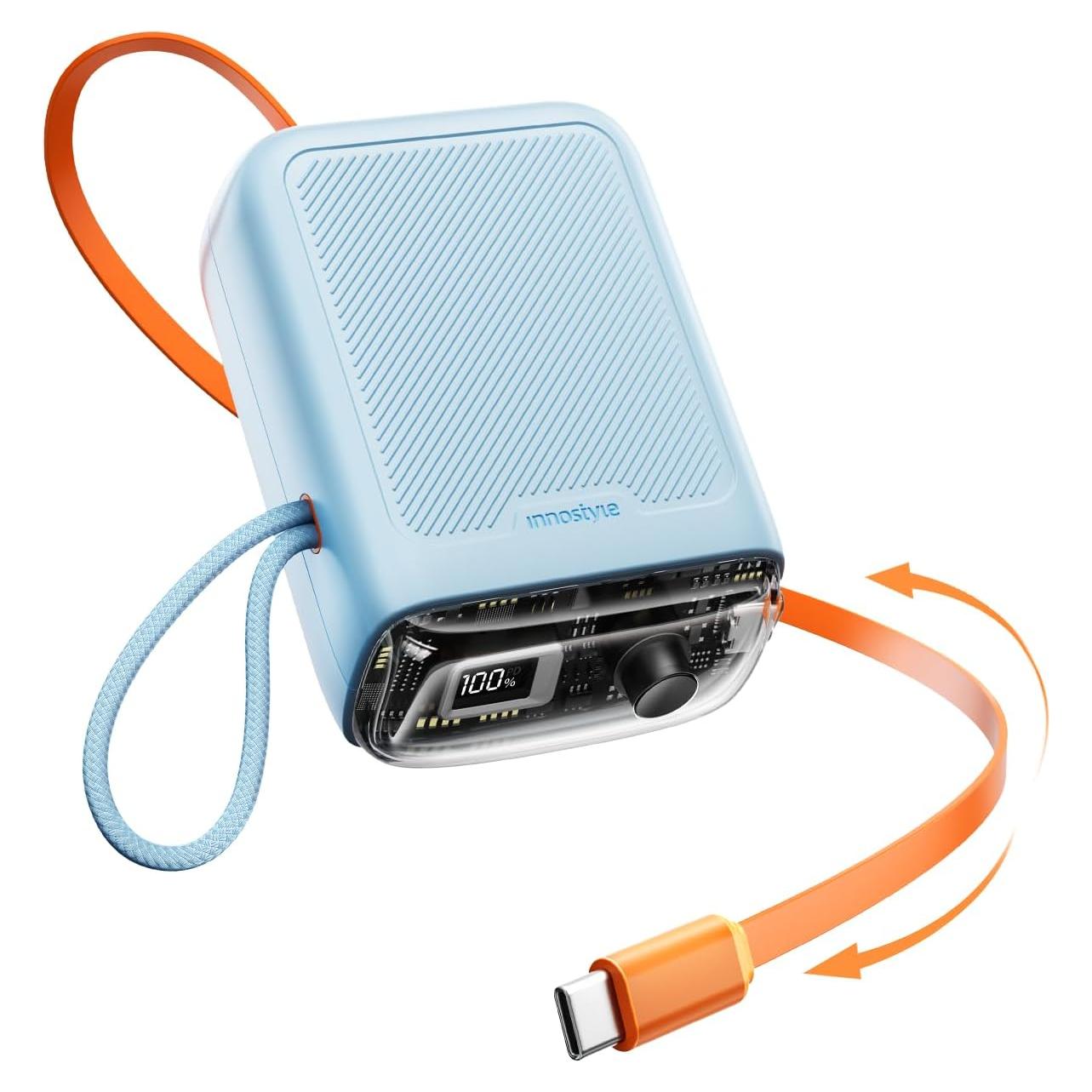 Cargador Portátil 10000mAh Innostyle TM-31 Carga Rápida 30W