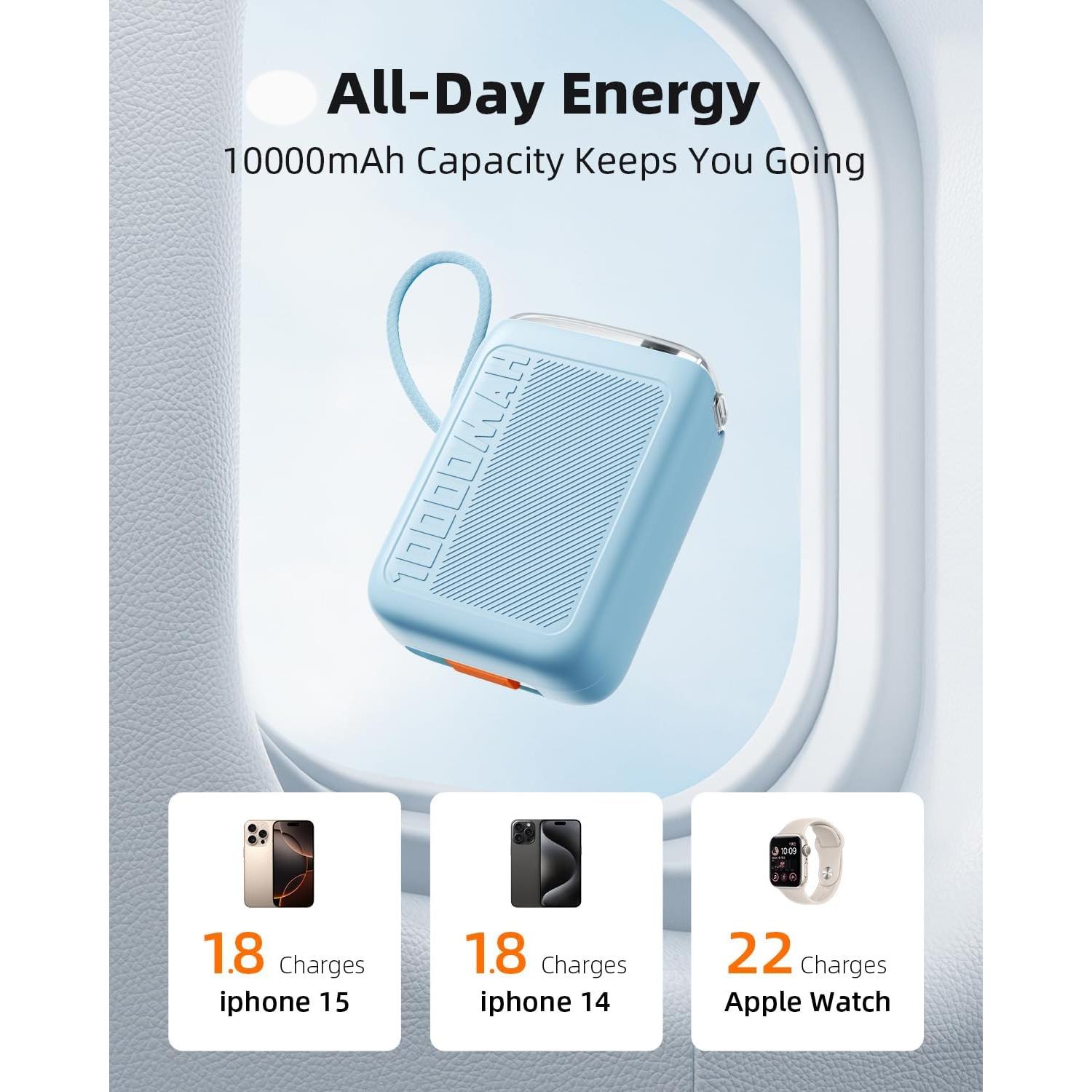 Cargador Portátil 10000mAh Innostyle TM-31 Carga Rápida 30W