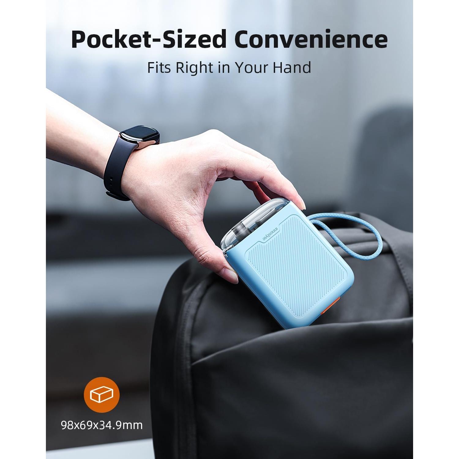 Cargador Portátil 10000mAh Innostyle TM-31 Carga Rápida 30W