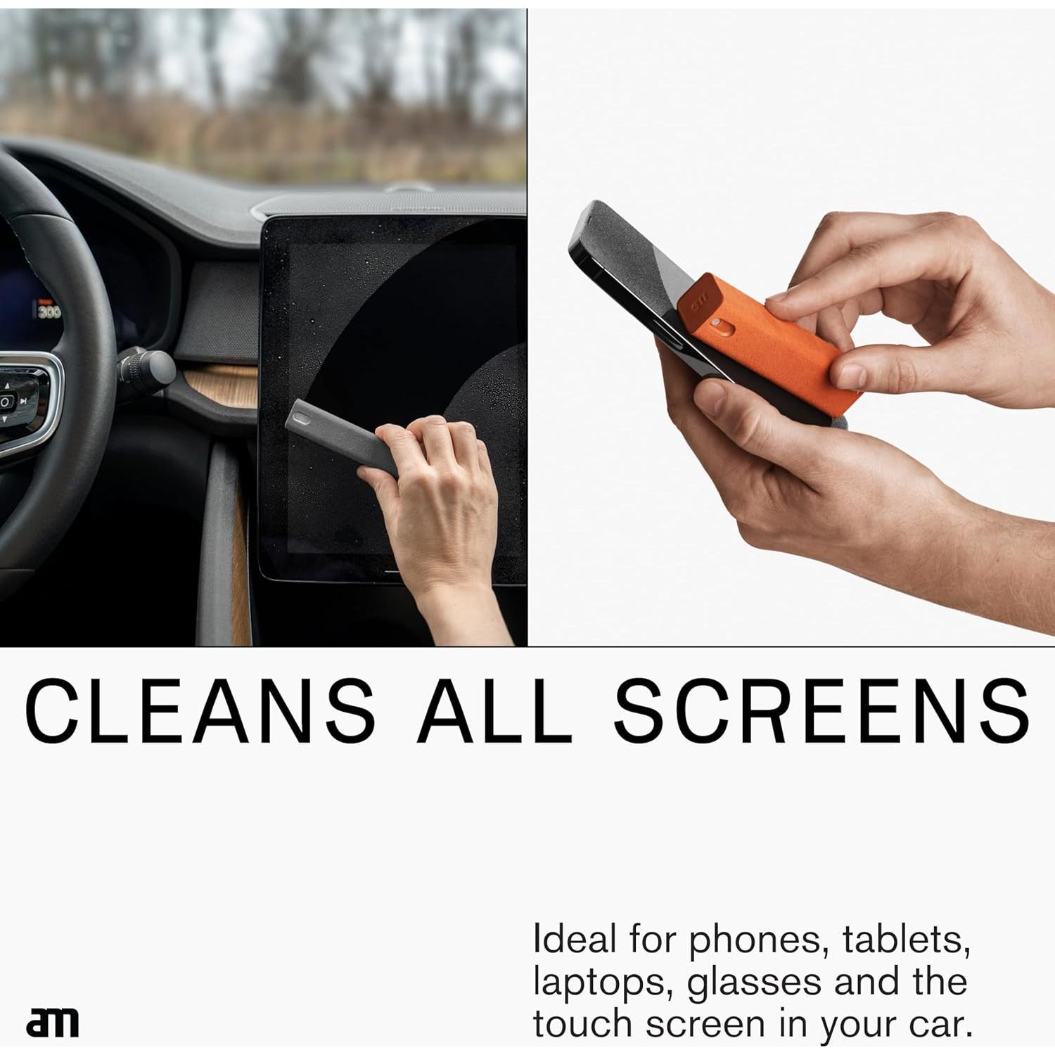 Spray Limpiador de Pantallas AM 10.4ml con Paño Microfibra