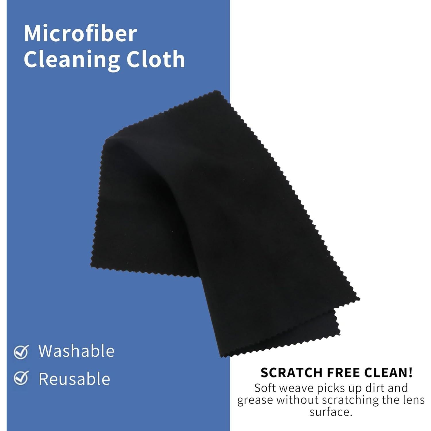 Kit Limpiador de Lentes YEIN 2 Botellas 60 ml + Paño Microfibra