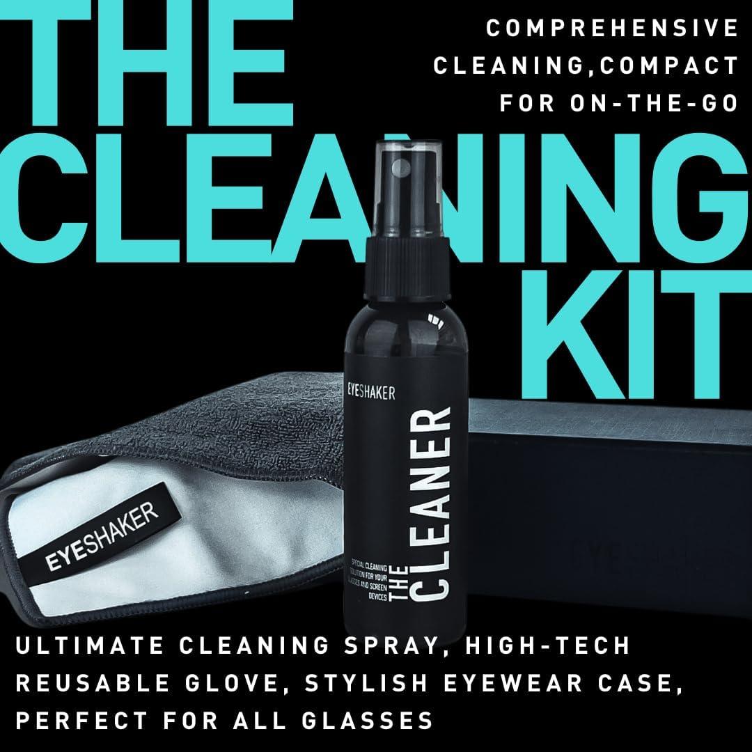 Juego de Limpieza de Pantallas Eyeworks - Spray y Paño Microfibra